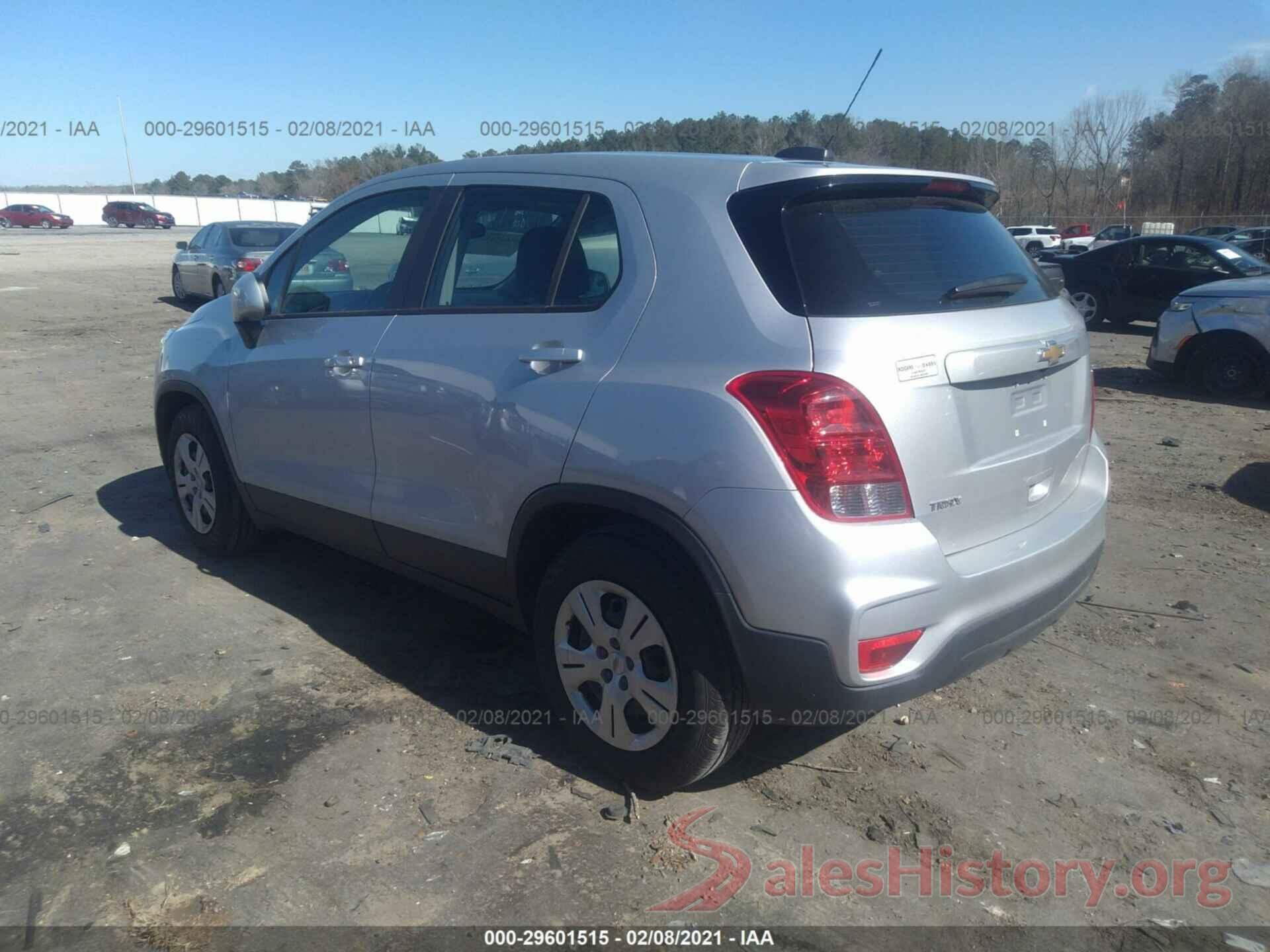 3GNCJKSB1JL237127 2018 CHEVROLET TRAX