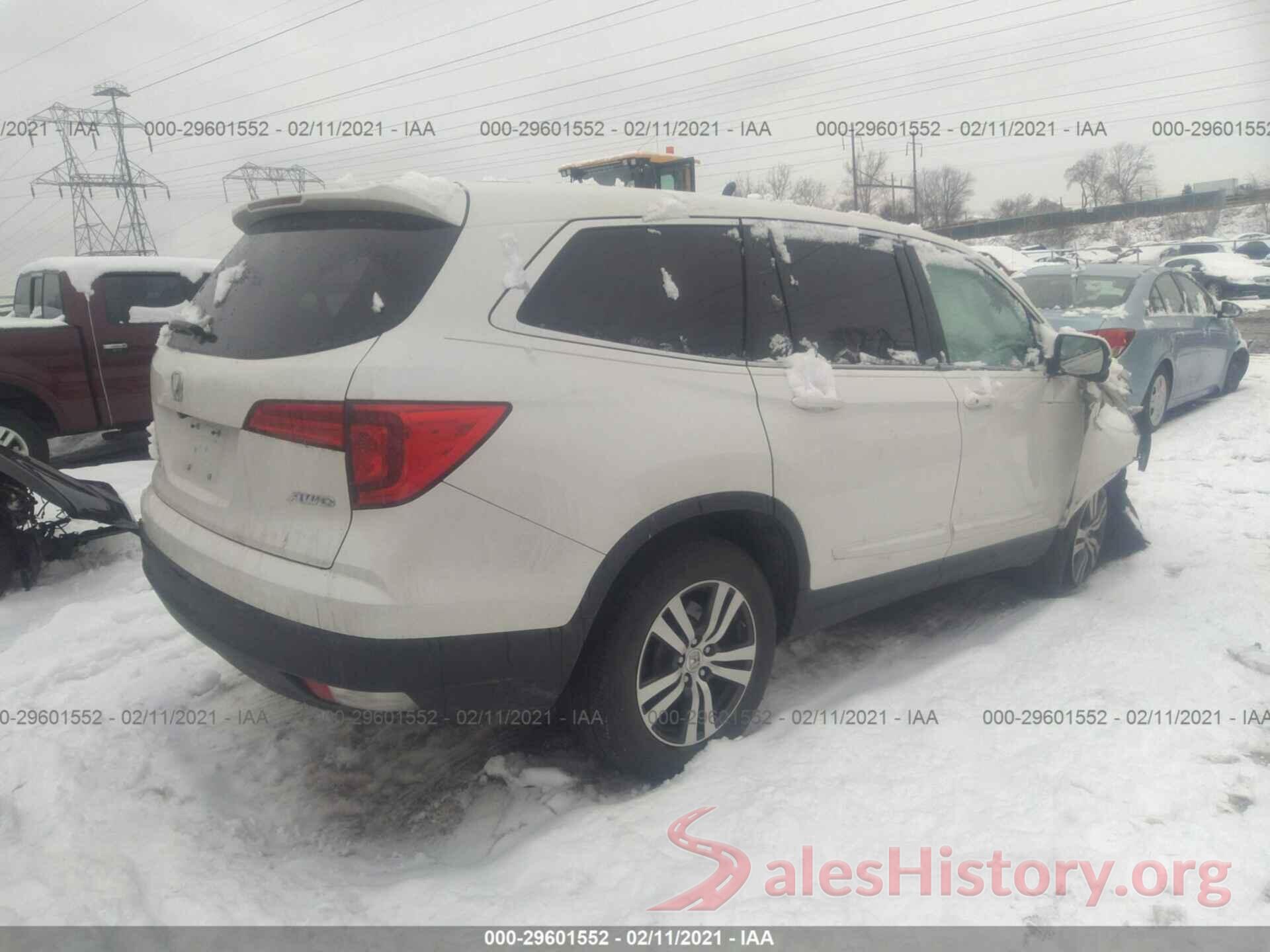 5FNYF6H52GB062127 2016 HONDA PILOT