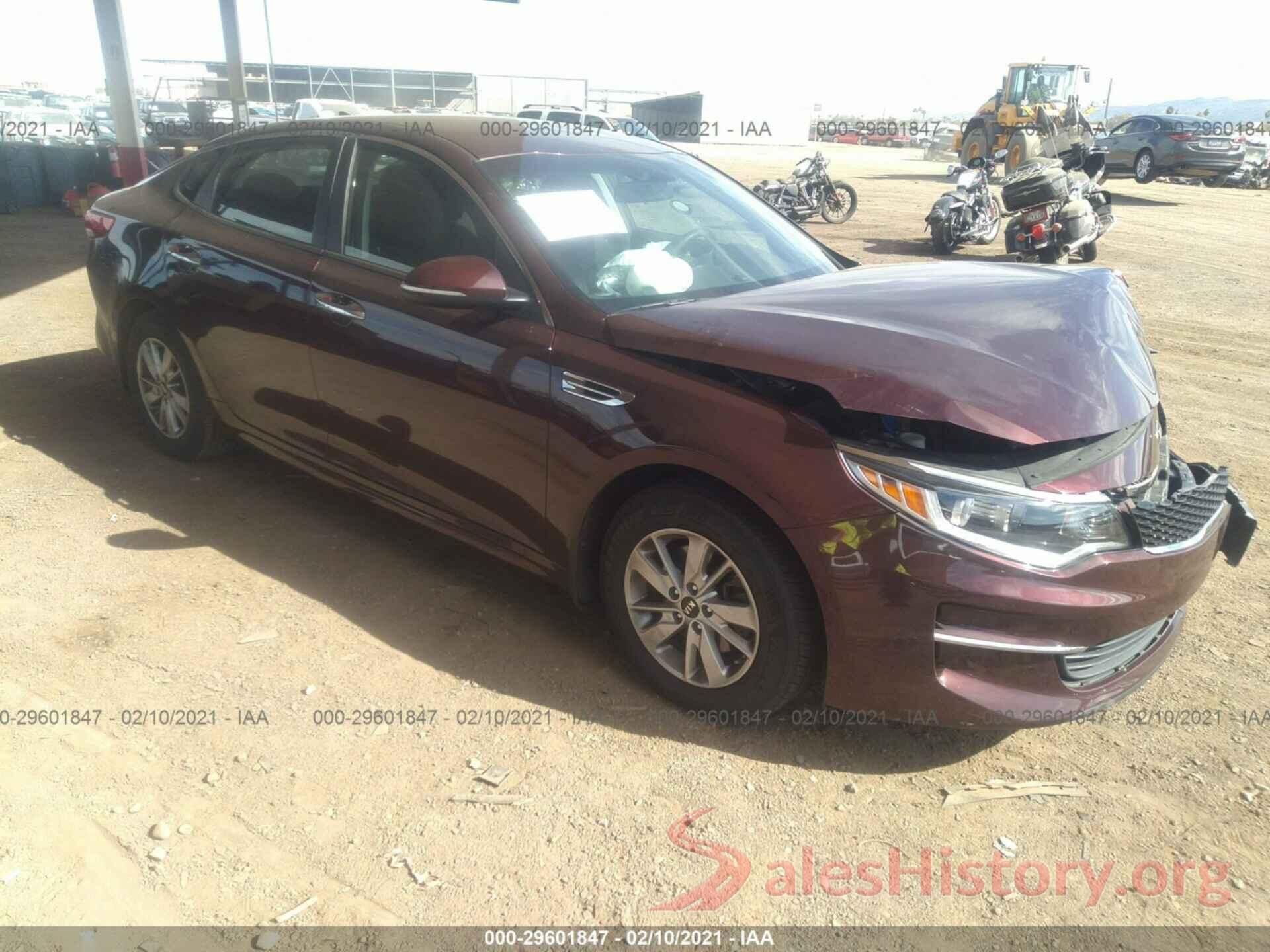 5XXGT4L38GG093197 2016 KIA OPTIMA