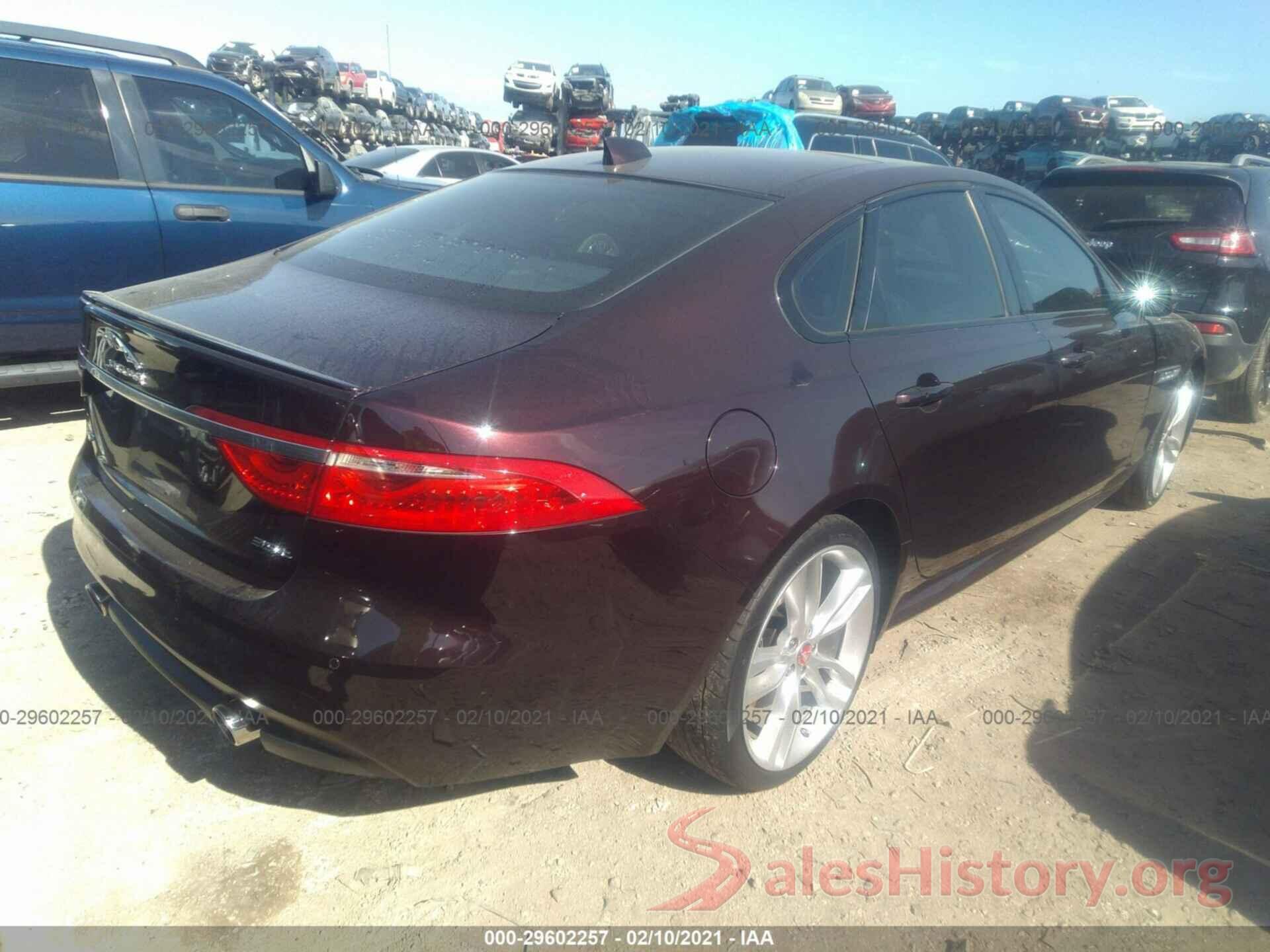 SAJBF4BV2GCY09453 2016 JAGUAR XF