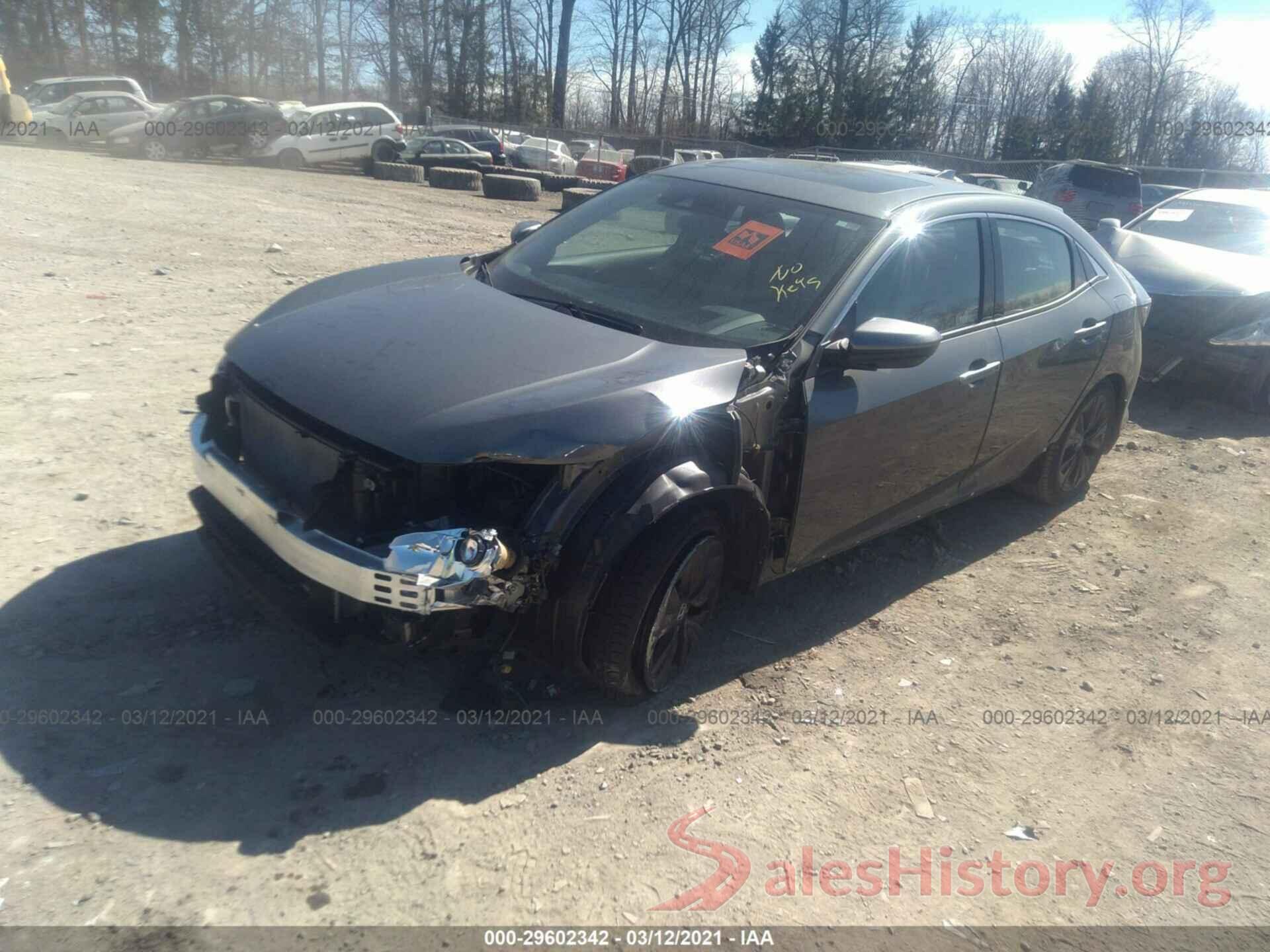 SHHFK7H6XKU417232 2019 HONDA CIVIC HATCHBACK