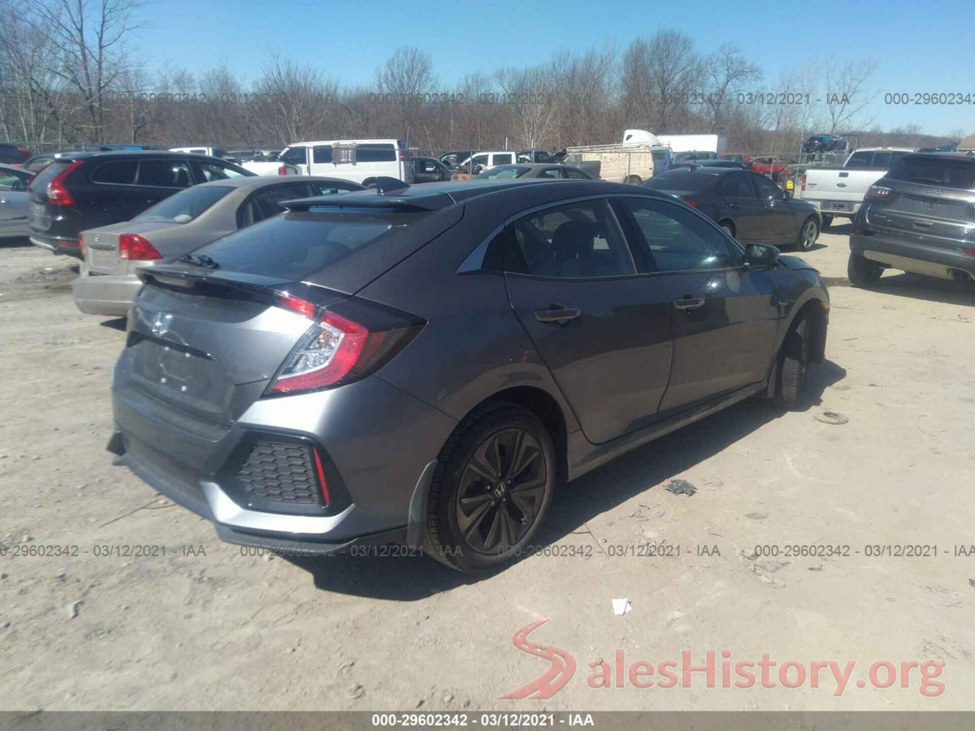 SHHFK7H6XKU417232 2019 HONDA CIVIC HATCHBACK