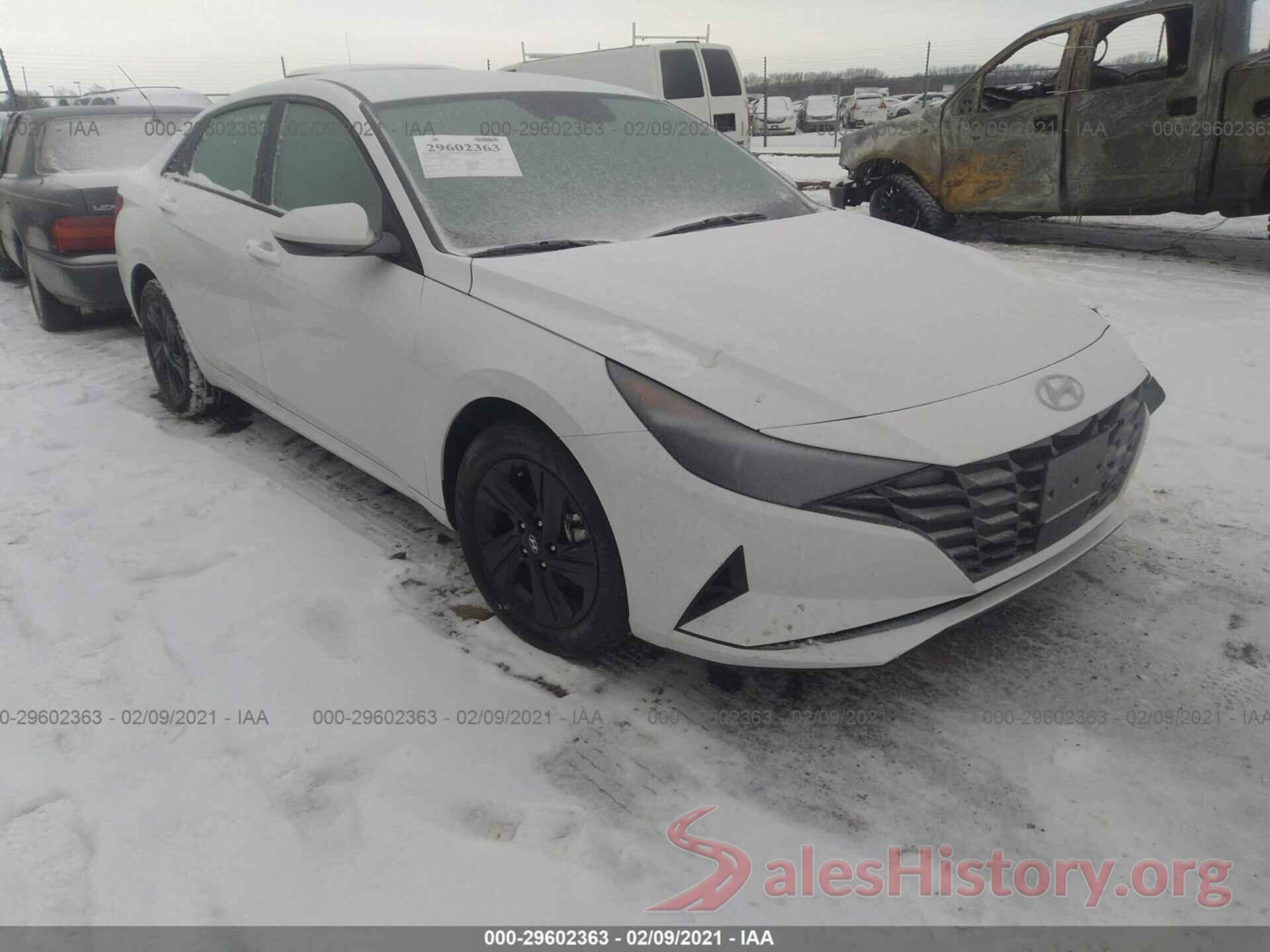 5NPLS4AG7MH005053 2021 HYUNDAI ELANTRA