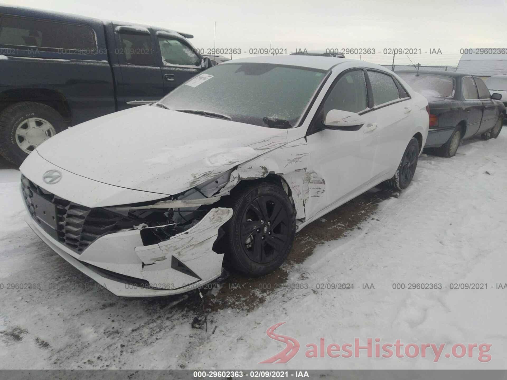 5NPLS4AG7MH005053 2021 HYUNDAI ELANTRA