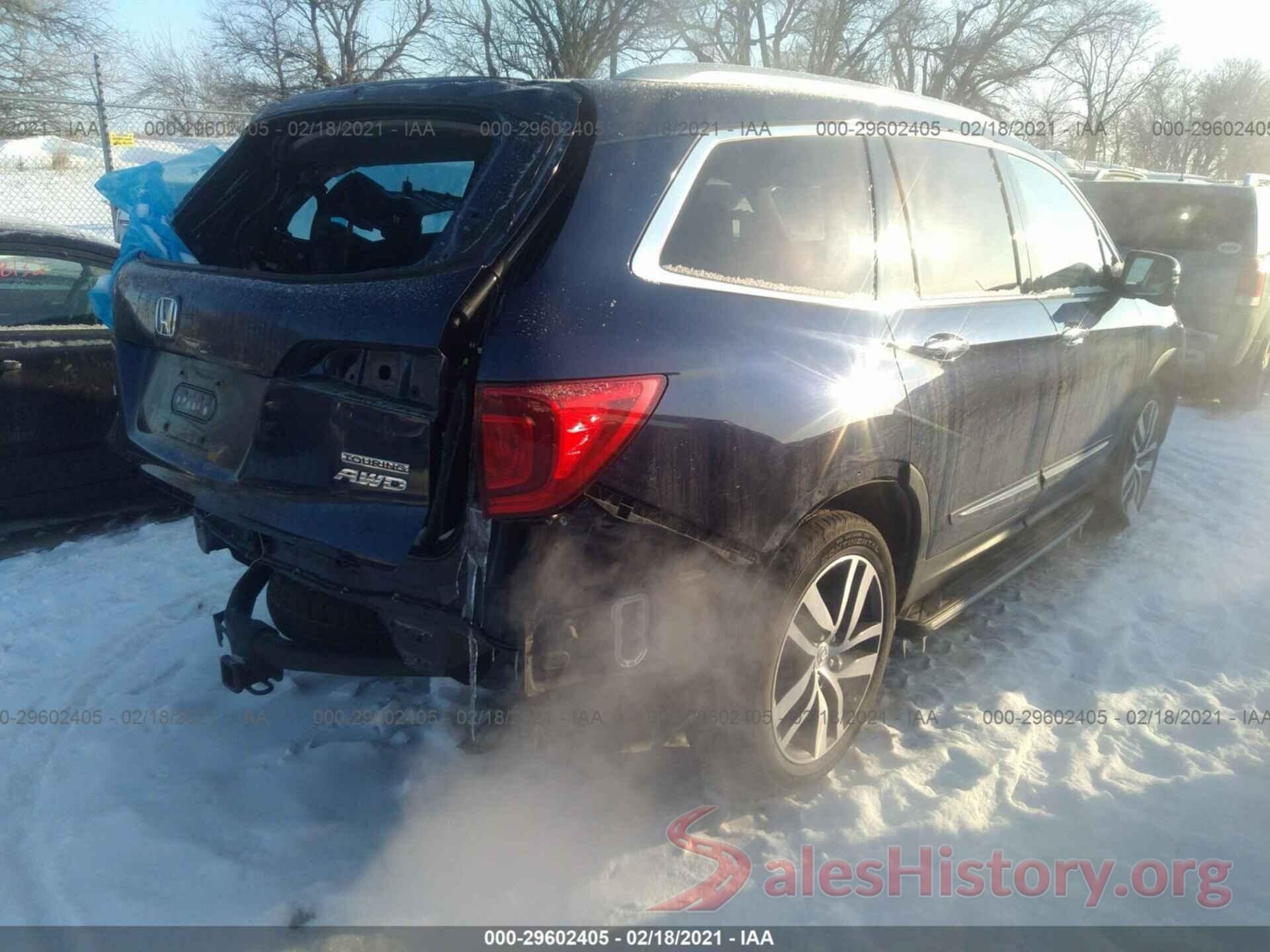 5FNYF6H93GB036588 2016 HONDA PILOT