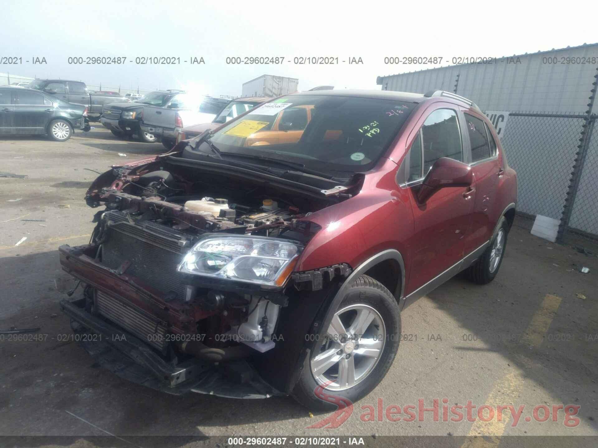 3GNCJPSB6GL240336 2016 CHEVROLET TRAX