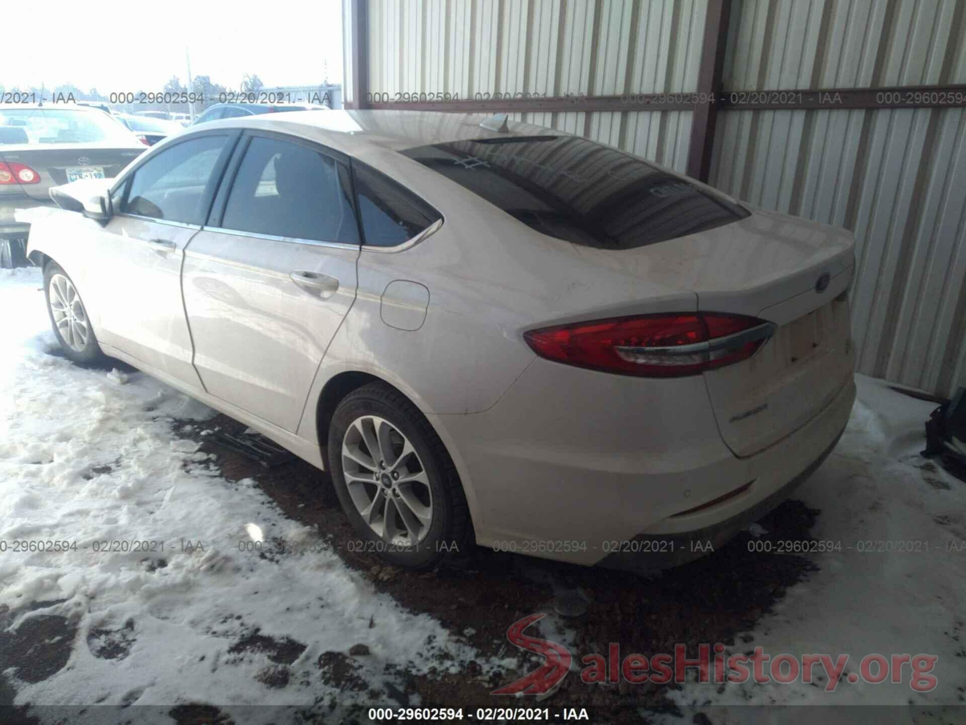 3FA6P0HD7KR250583 2019 FORD FUSION