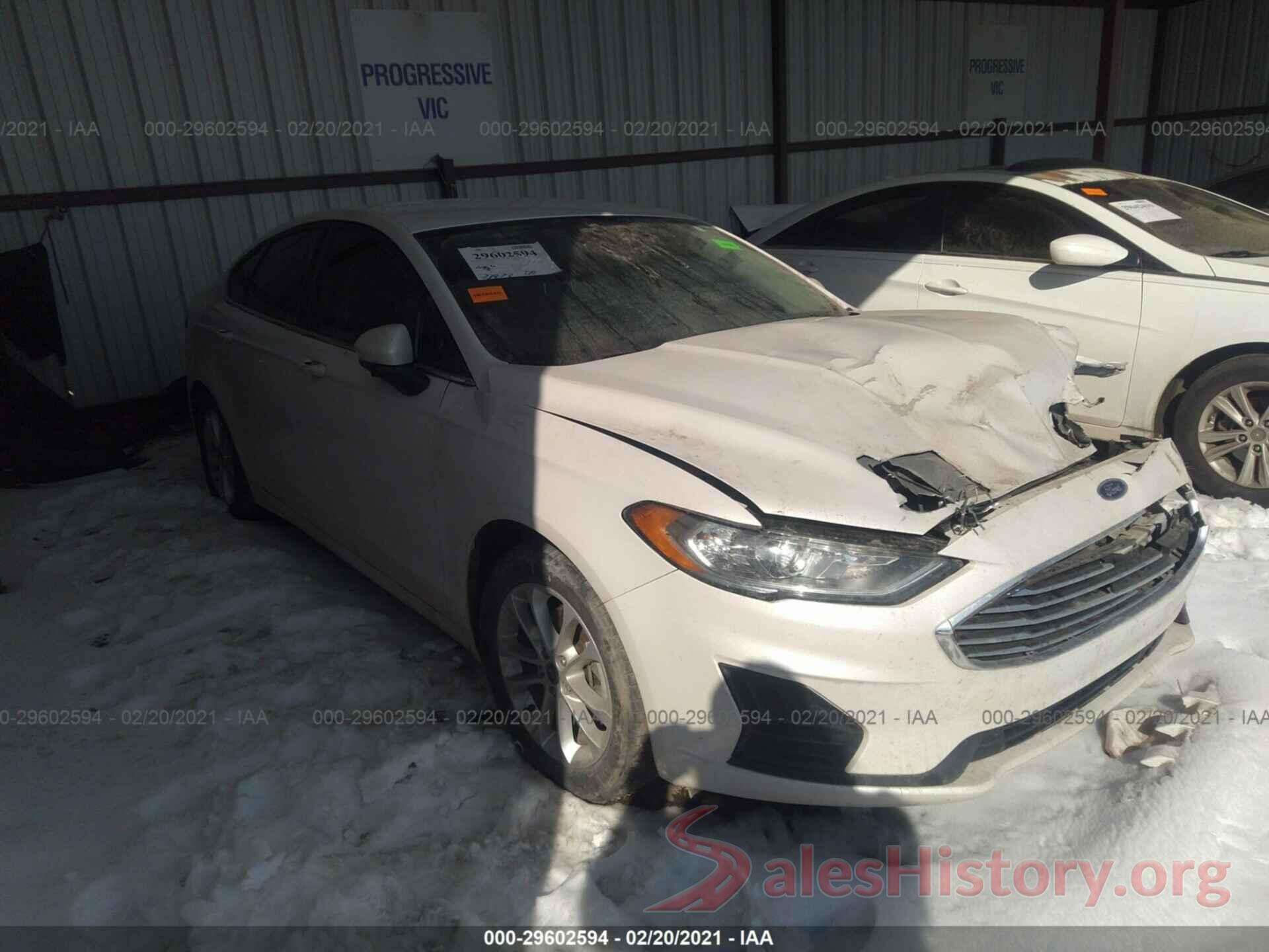 3FA6P0HD7KR250583 2019 FORD FUSION