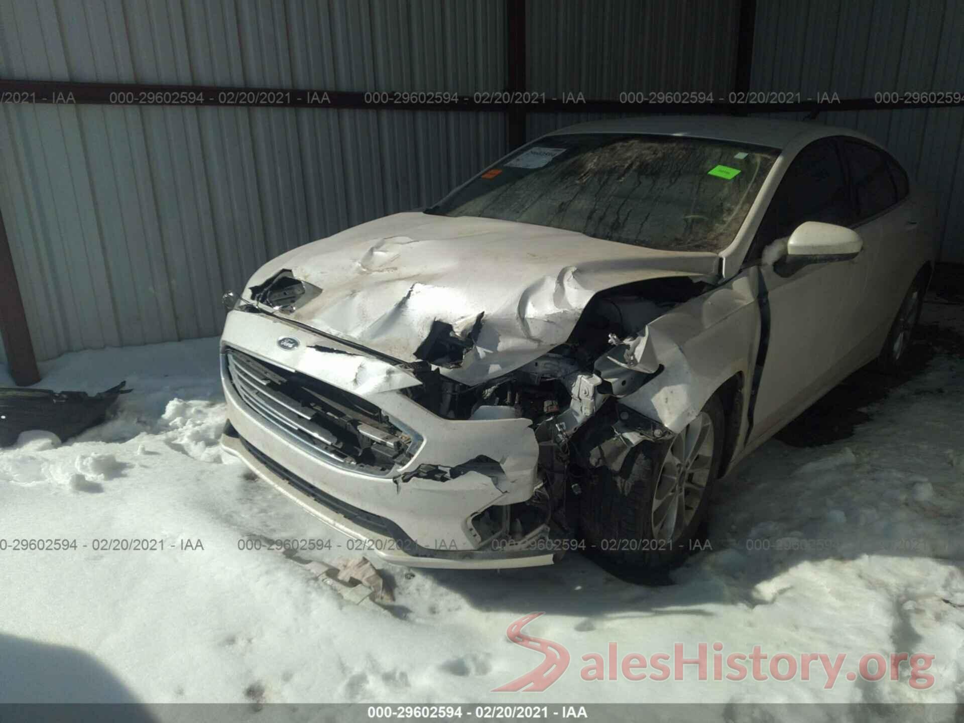 3FA6P0HD7KR250583 2019 FORD FUSION