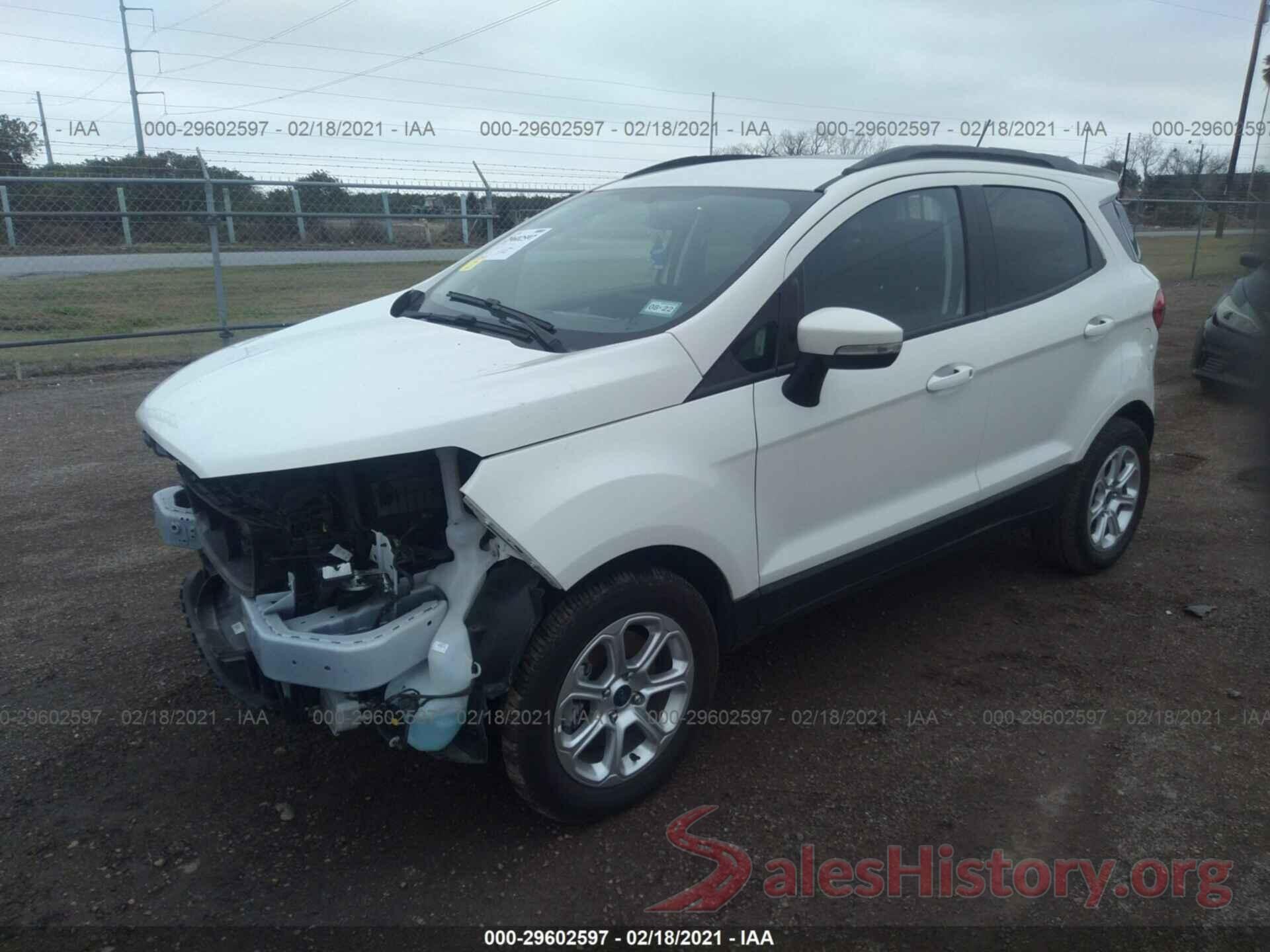 MAJ3S2GEXLC360499 2020 FORD ECOSPORT