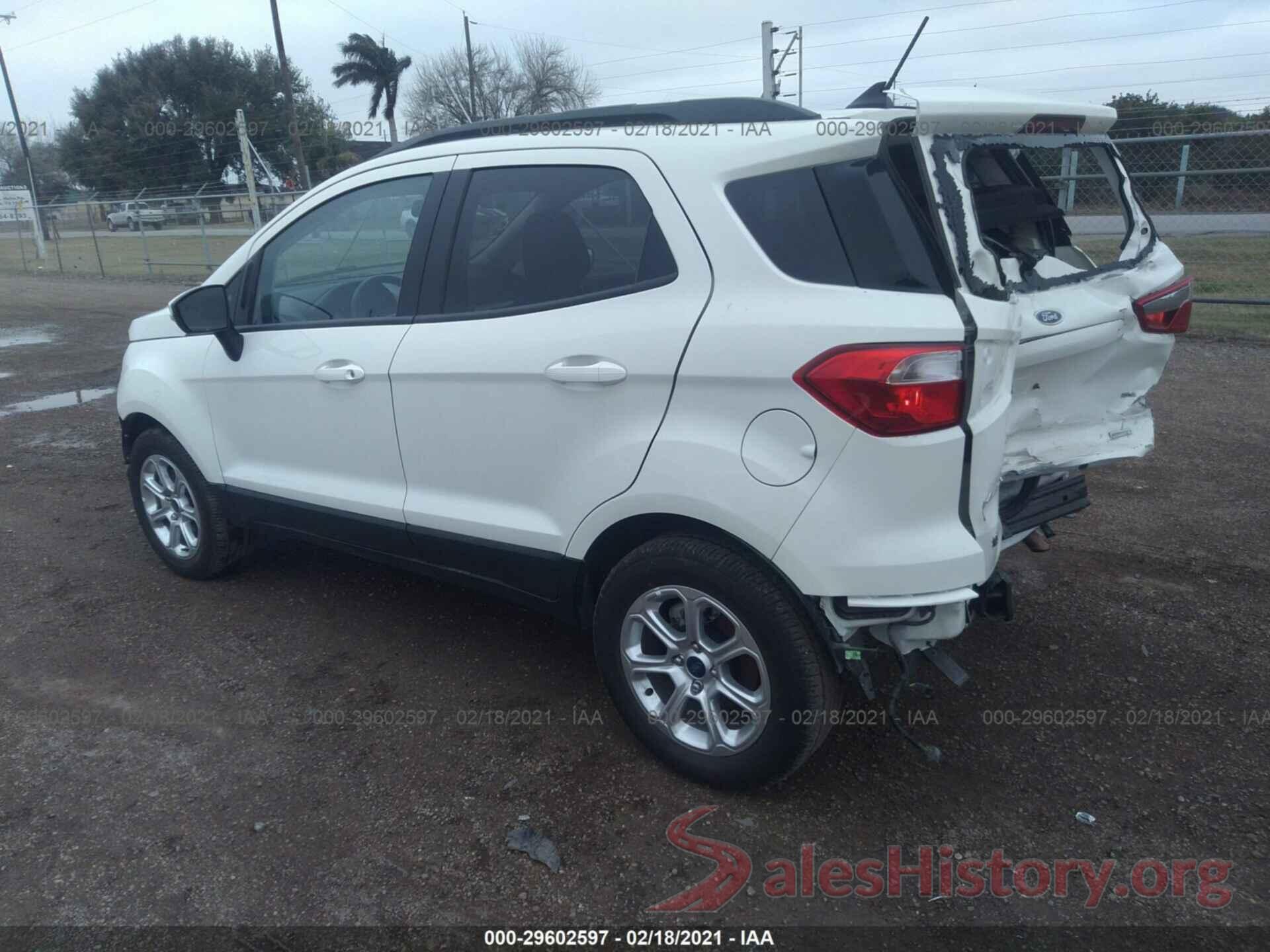 MAJ3S2GEXLC360499 2020 FORD ECOSPORT