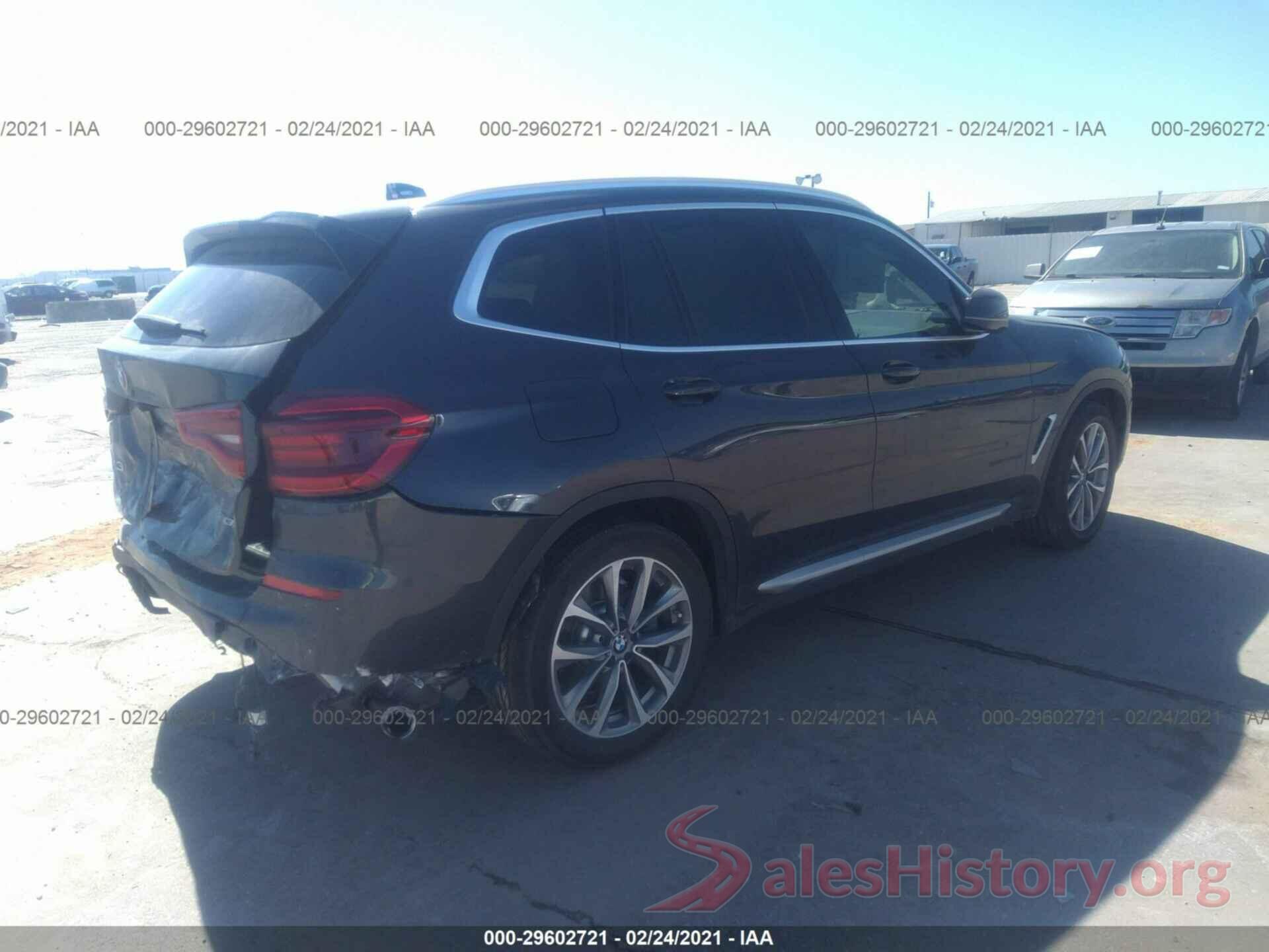 5UXTR7C58KLF36216 2019 BMW X3