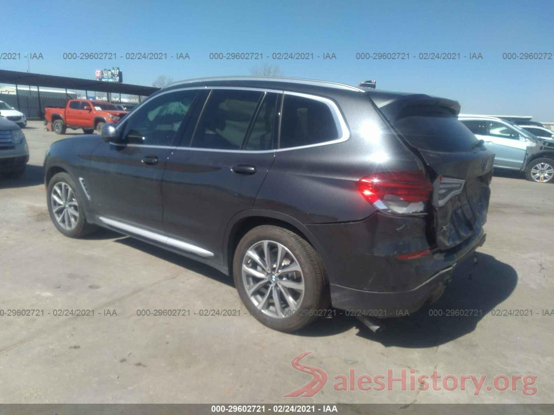 5UXTR7C58KLF36216 2019 BMW X3