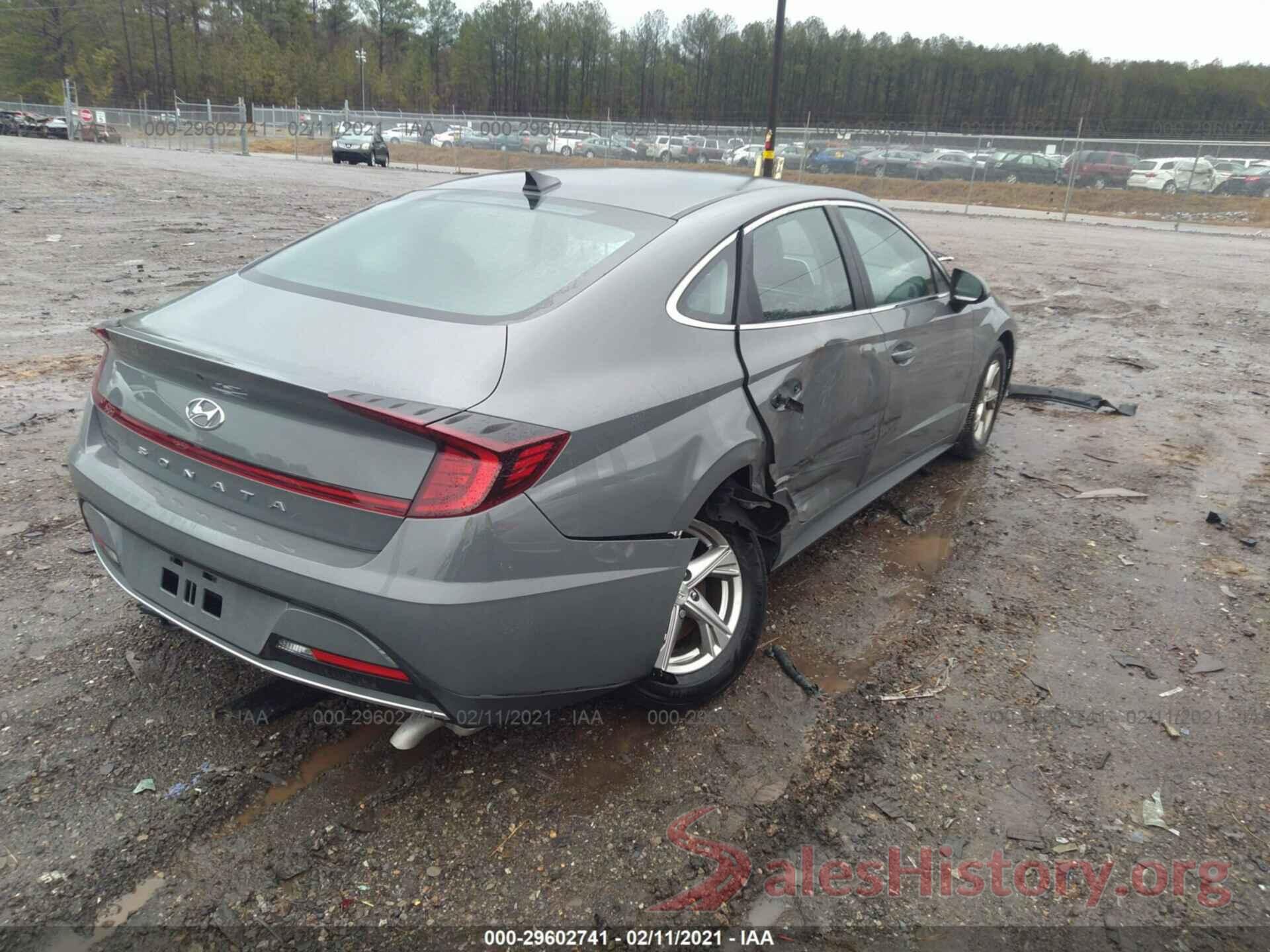 5NPEG4JA6LH004965 2020 HYUNDAI SONATA