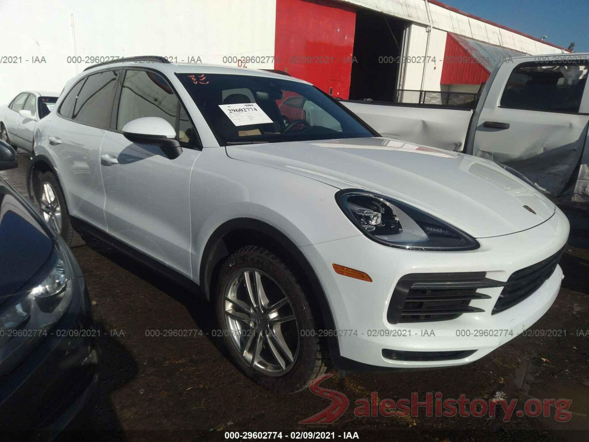 WP1AA2AY8LDA08280 2020 PORSCHE CAYENNE