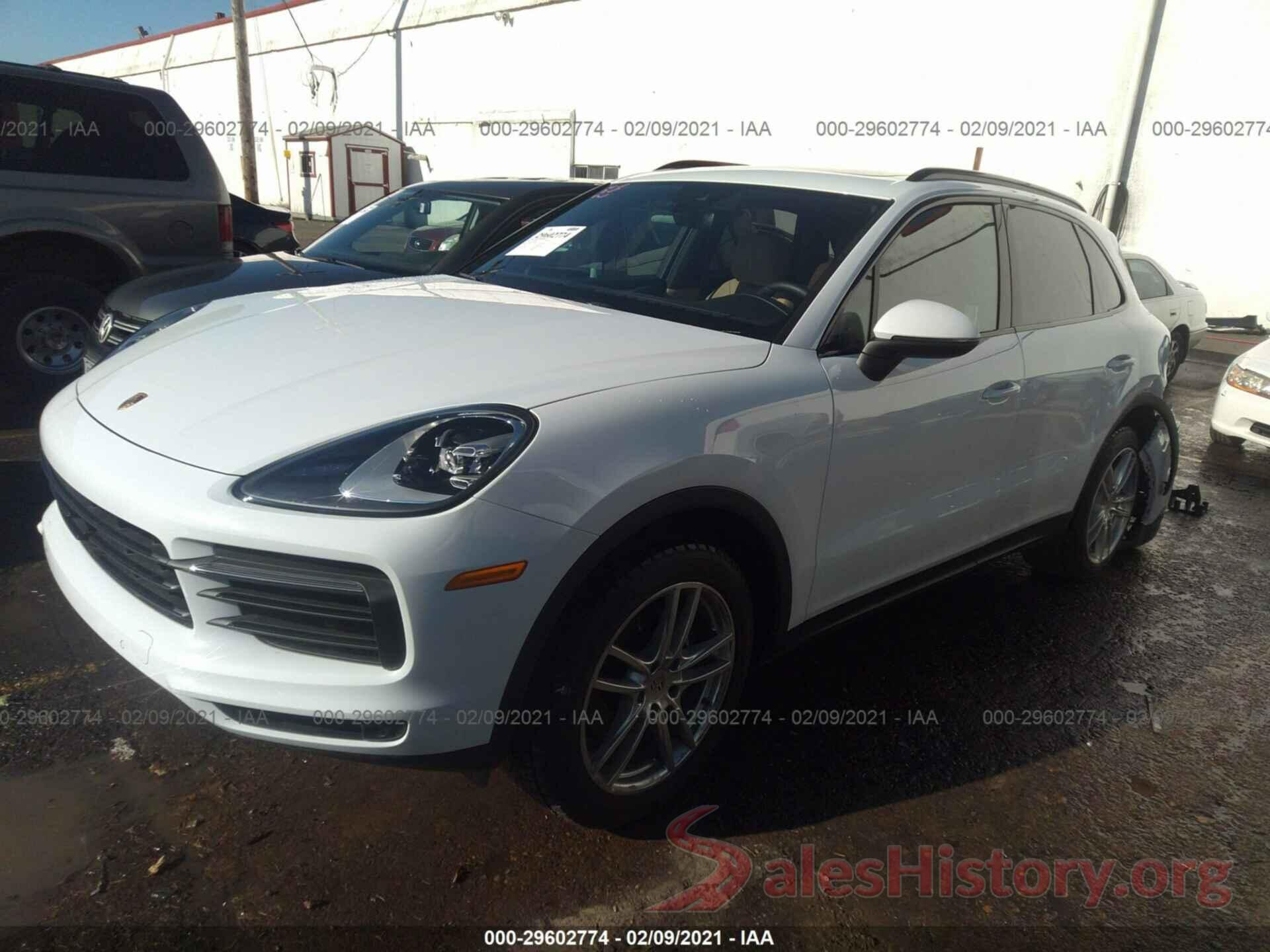 WP1AA2AY8LDA08280 2020 PORSCHE CAYENNE