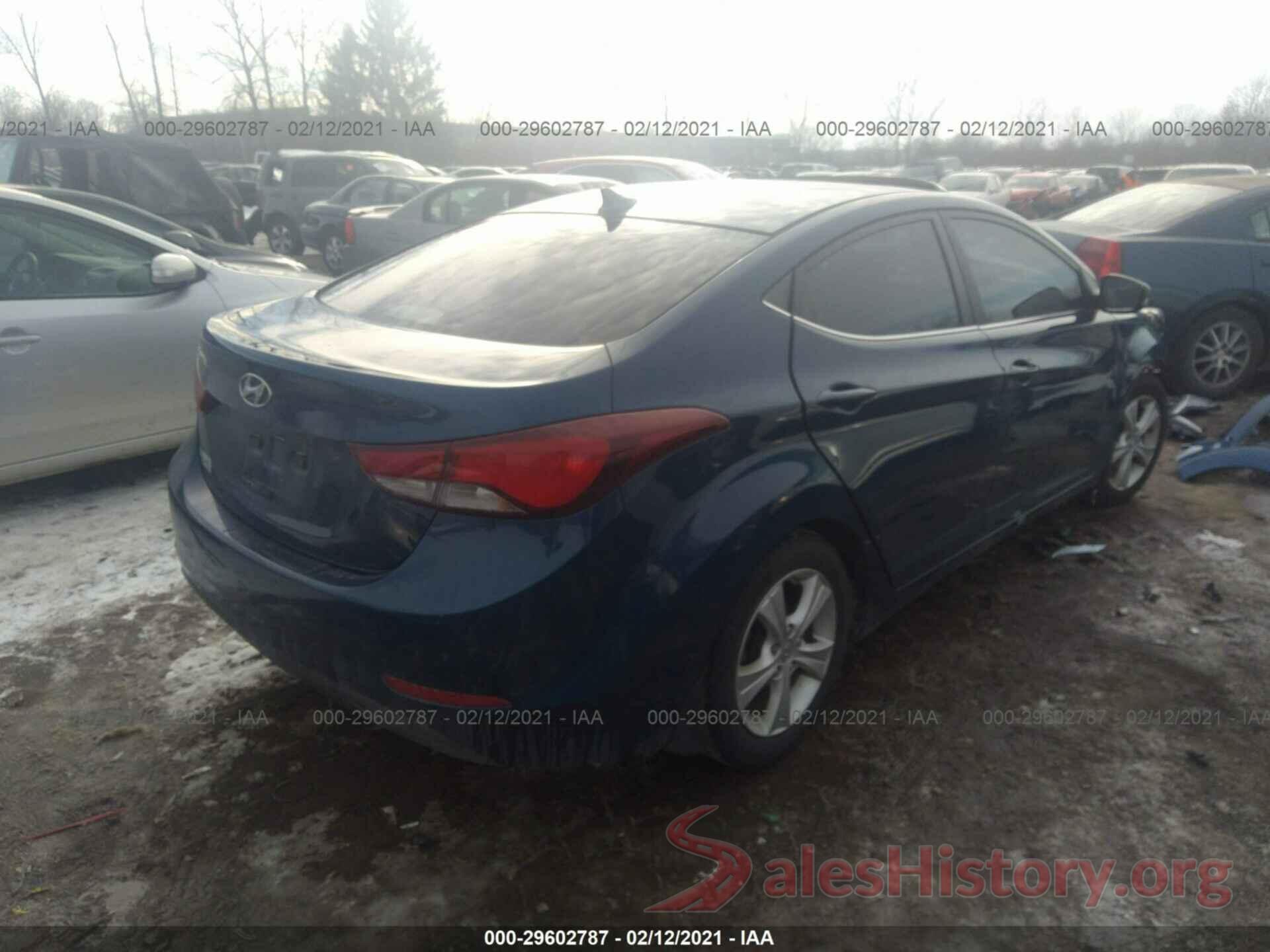 KMHDH4AE7GU479673 2016 HYUNDAI ELANTRA