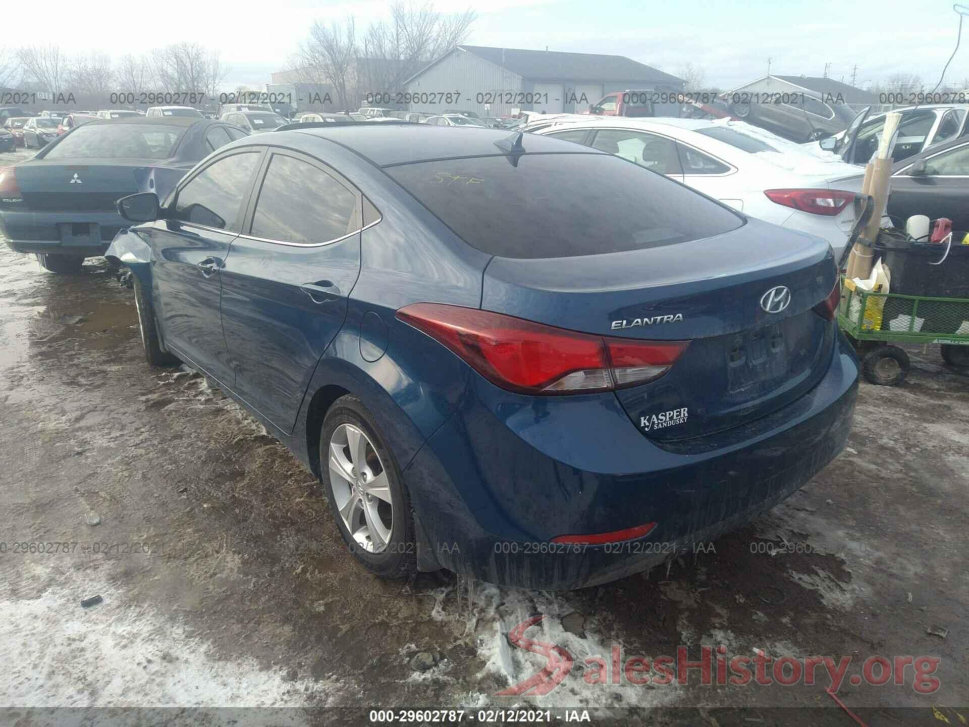 KMHDH4AE7GU479673 2016 HYUNDAI ELANTRA