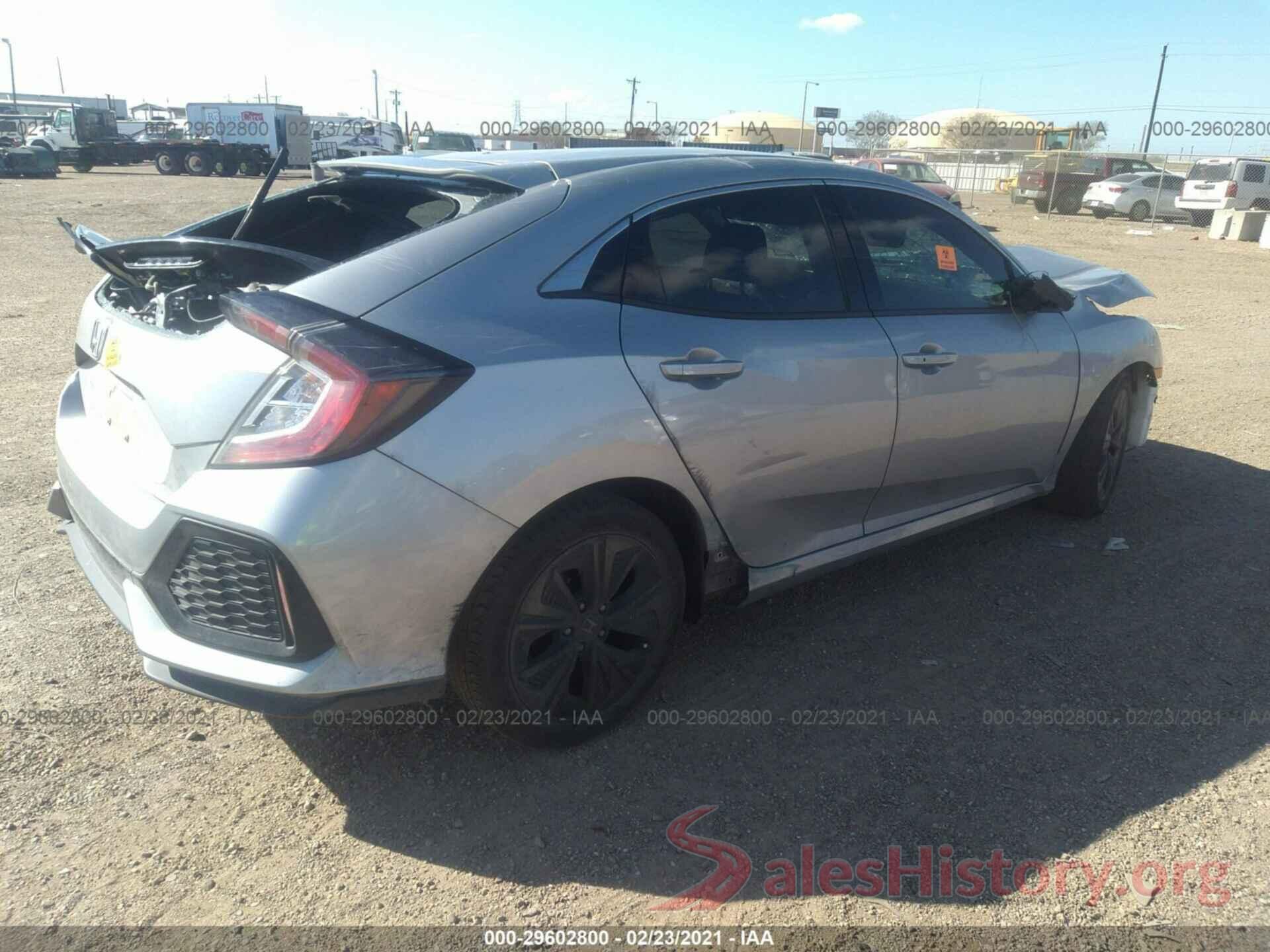 SHHFK7H68KU222505 2019 HONDA CIVIC HATCHBACK