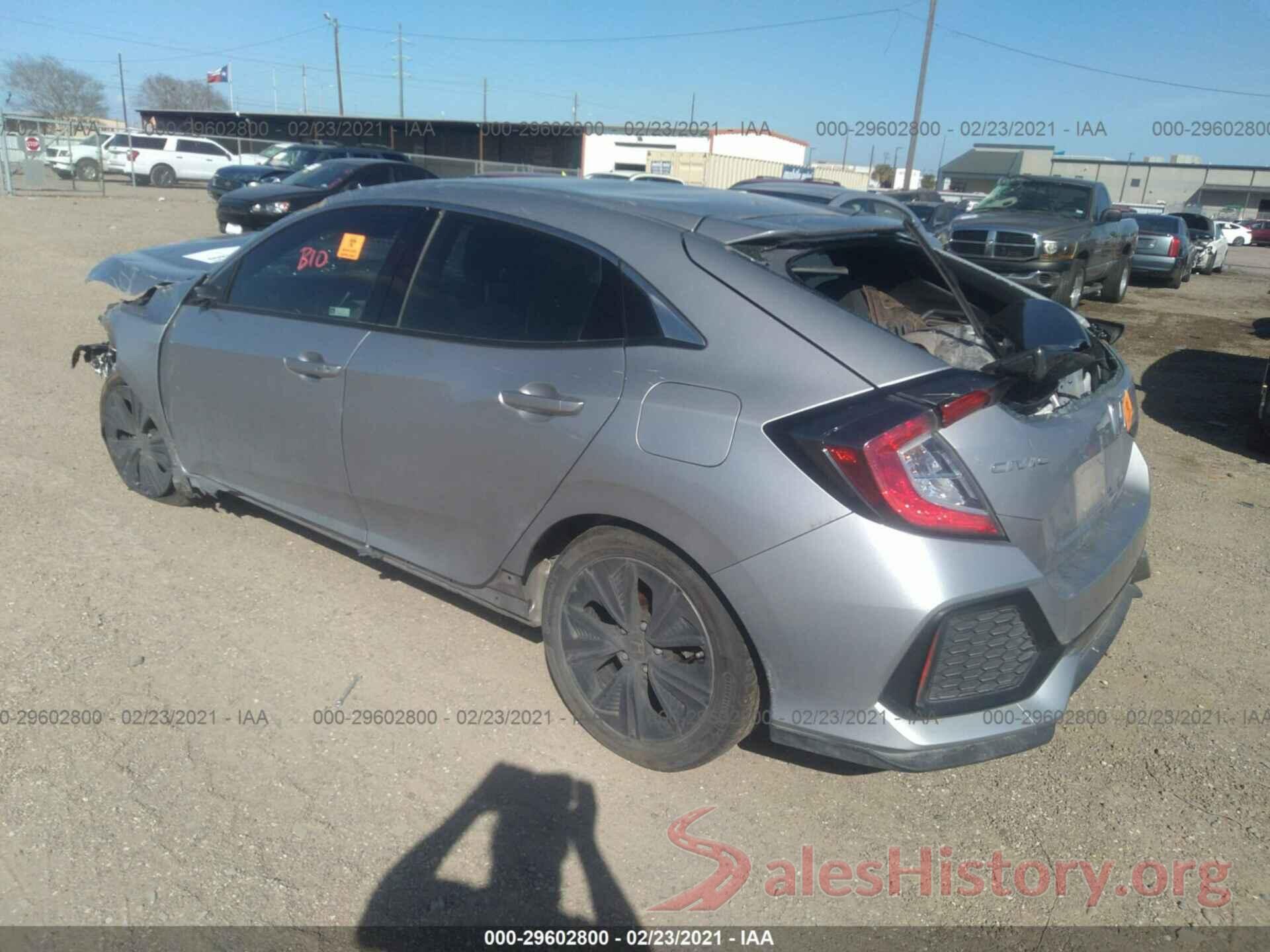 SHHFK7H68KU222505 2019 HONDA CIVIC HATCHBACK