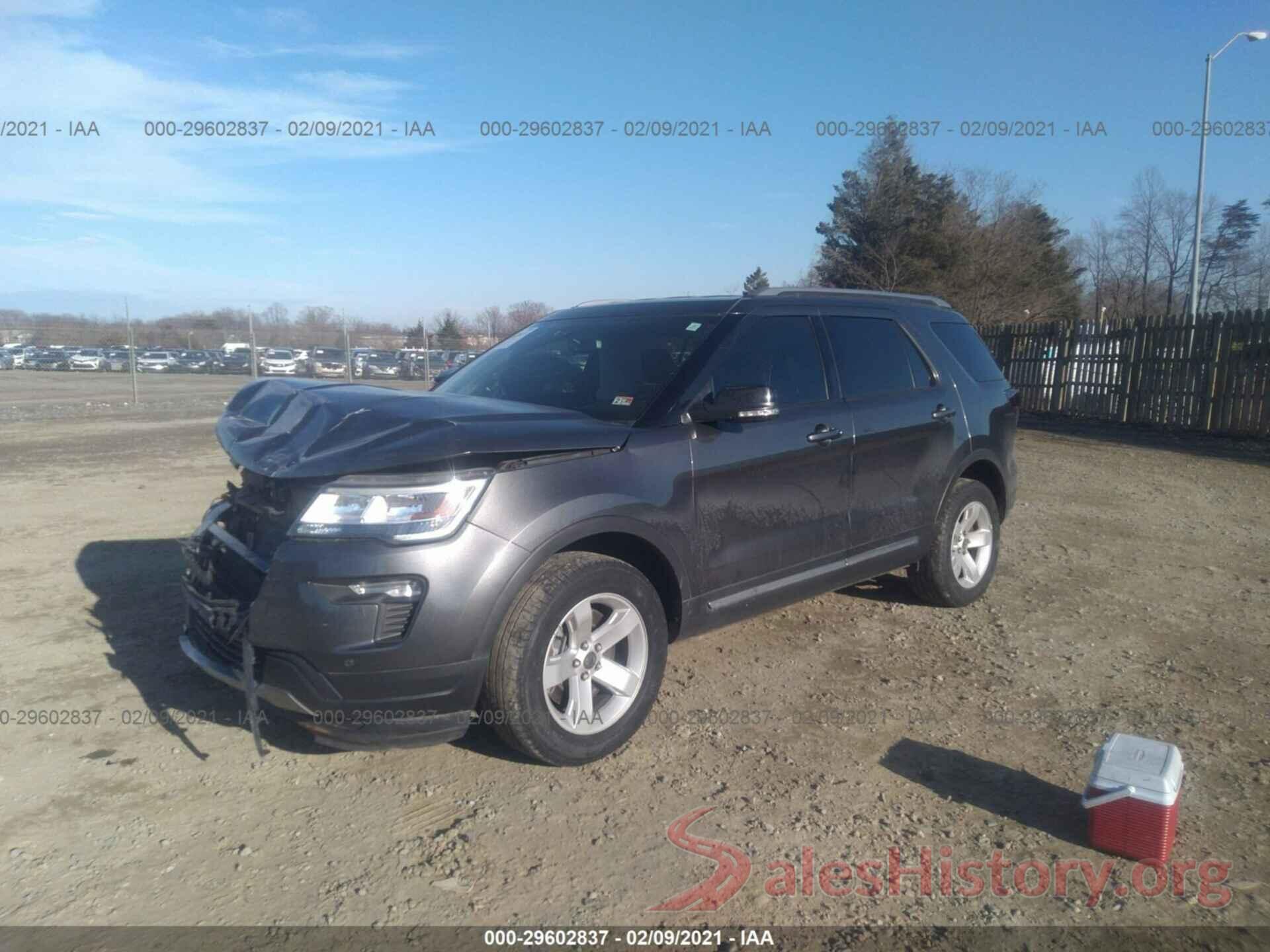 1FM5K8D85JGA02510 2018 FORD EXPLORER