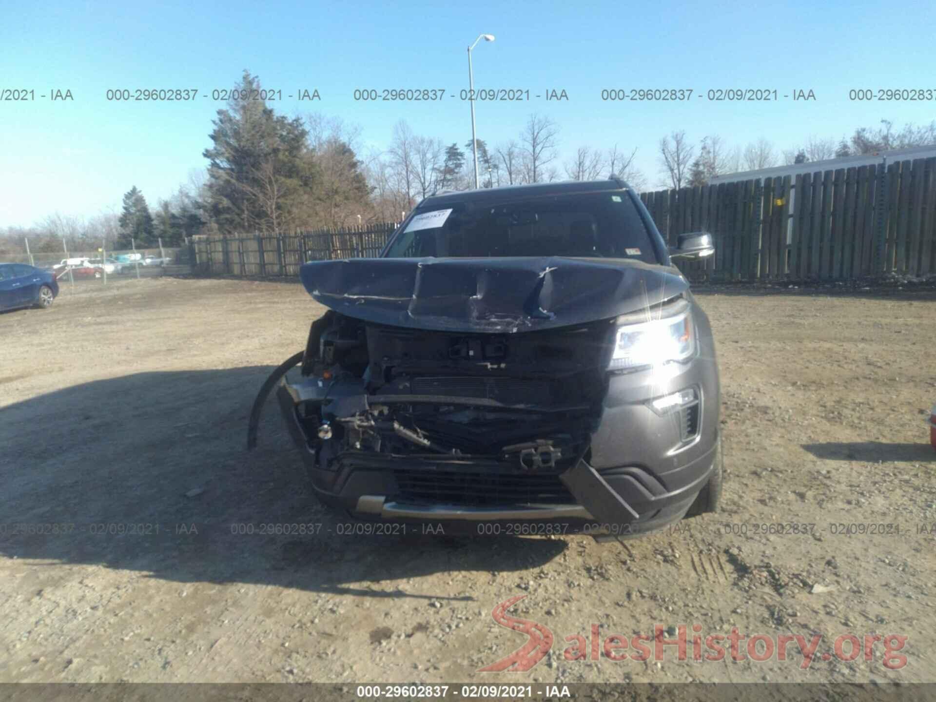 1FM5K8D85JGA02510 2018 FORD EXPLORER