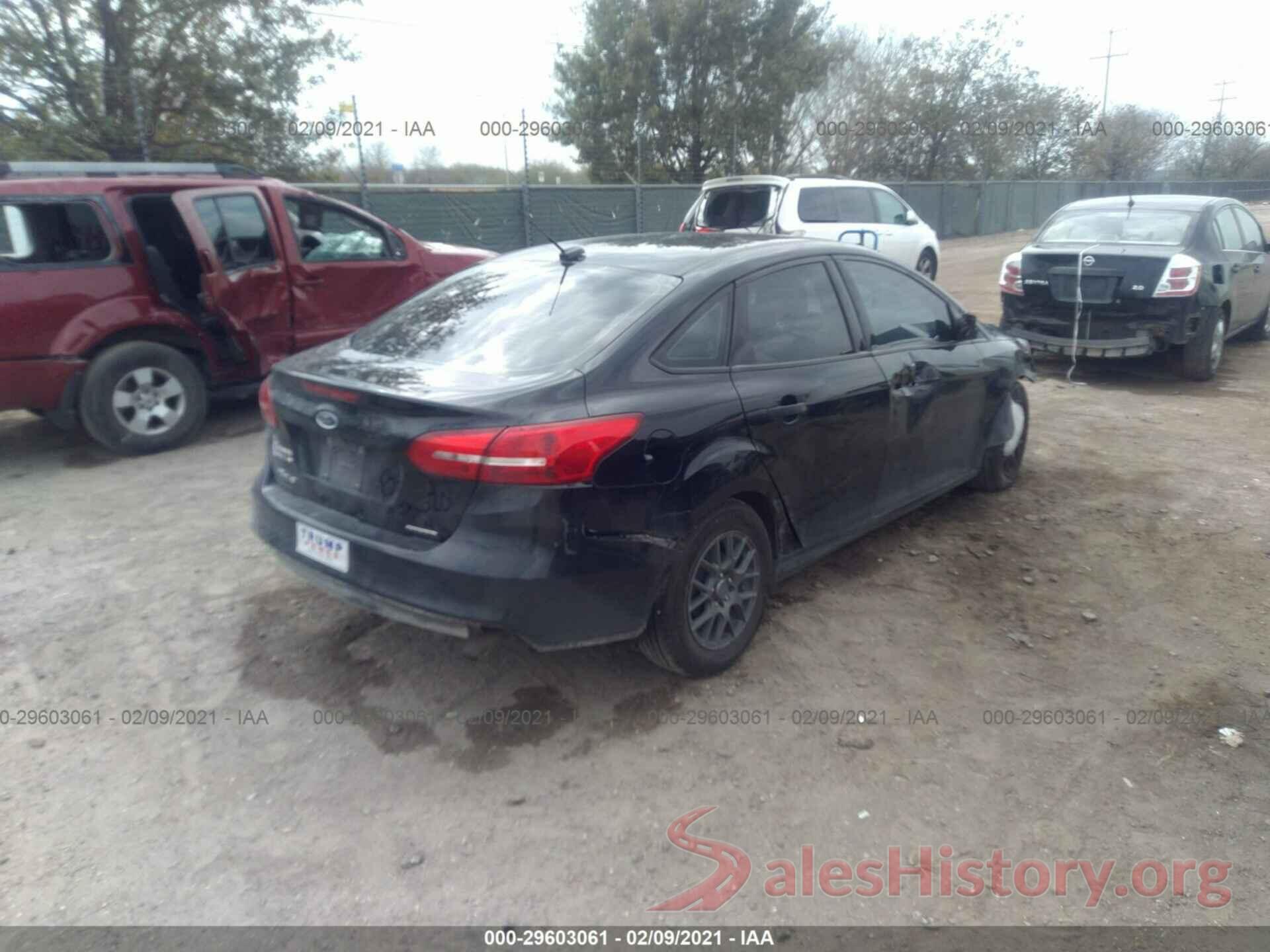 1FADP3E25GL314962 2016 FORD FOCUS