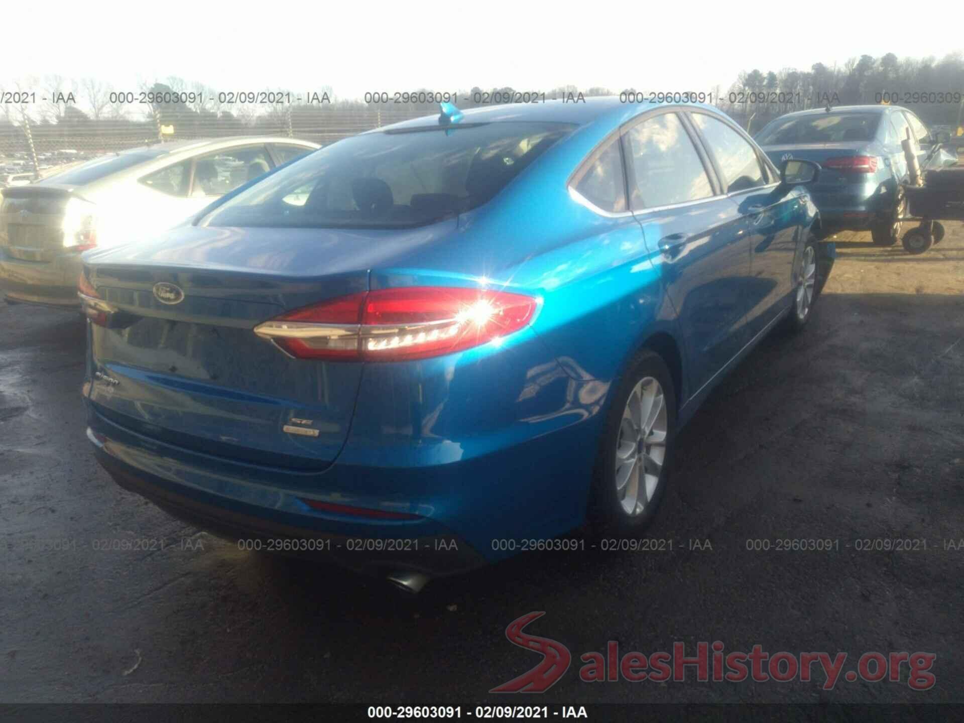 3FA6P0HD8LR160506 2020 FORD FUSION