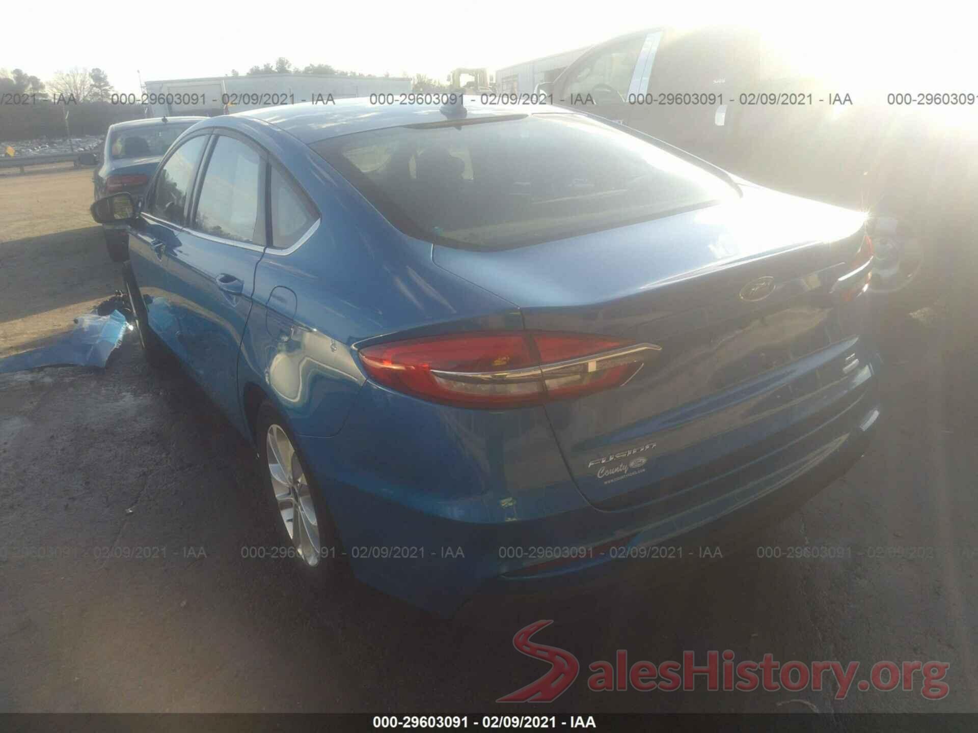 3FA6P0HD8LR160506 2020 FORD FUSION