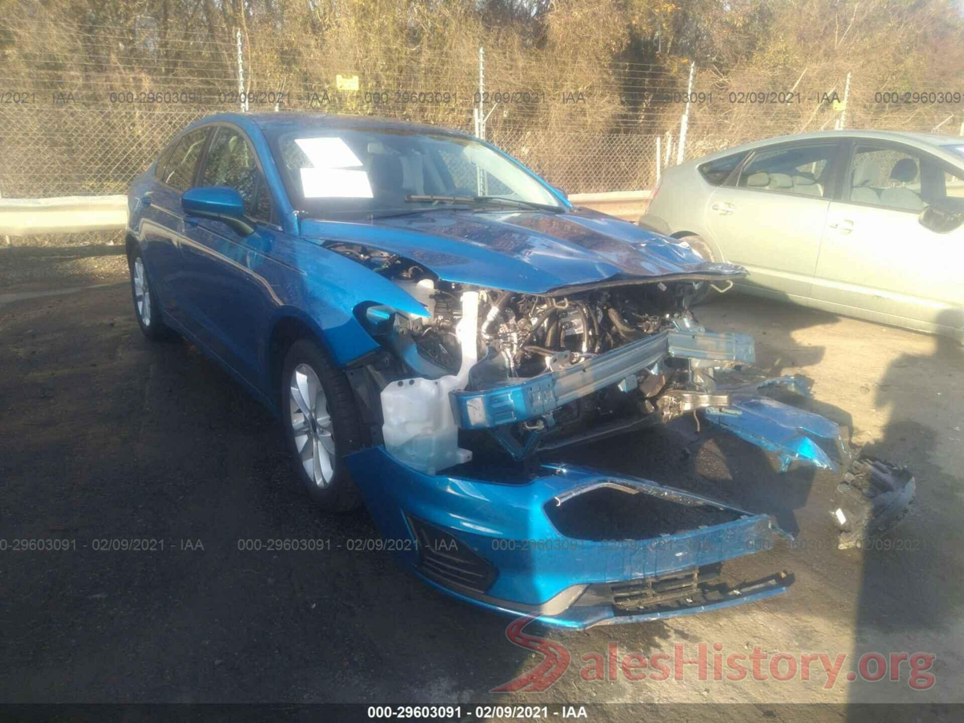 3FA6P0HD8LR160506 2020 FORD FUSION