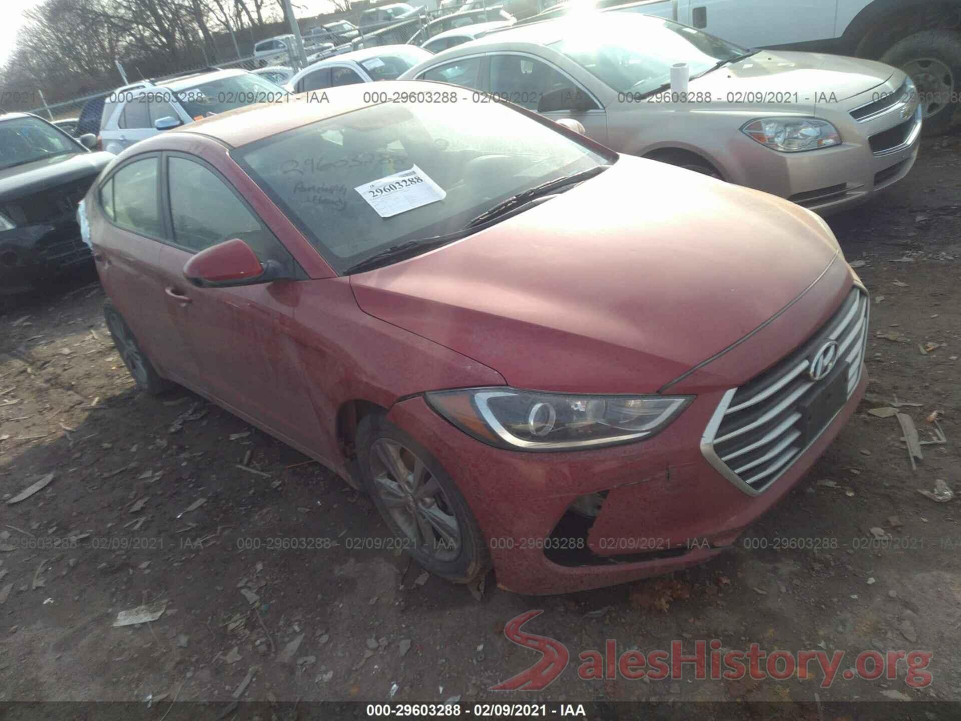 5NPD84LF6HH061725 2017 HYUNDAI ELANTRA