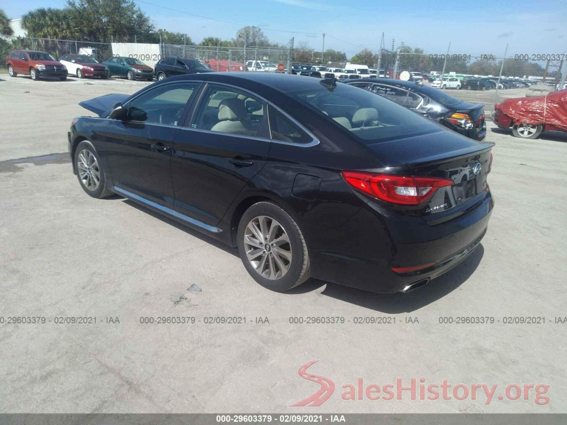 5NPE34AF3GH309644 2016 HYUNDAI SONATA