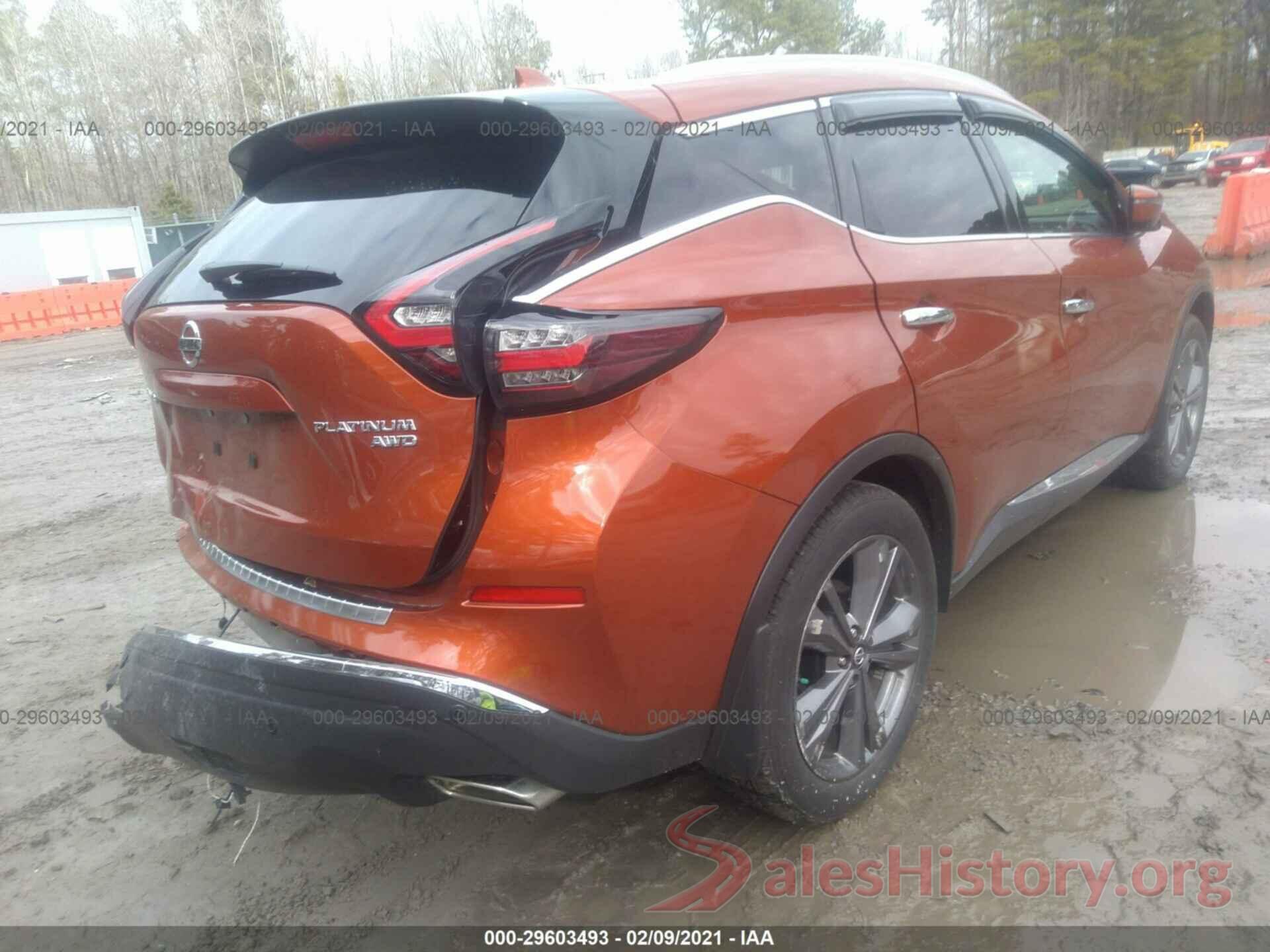 5N1AZ2DS3LN158823 2020 NISSAN MURANO