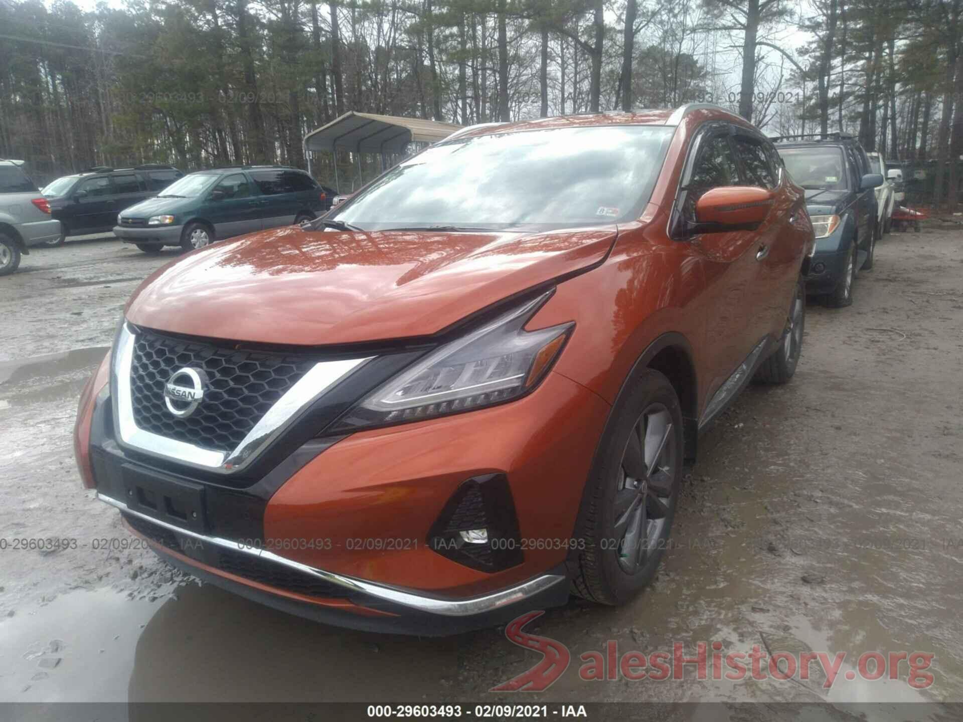 5N1AZ2DS3LN158823 2020 NISSAN MURANO