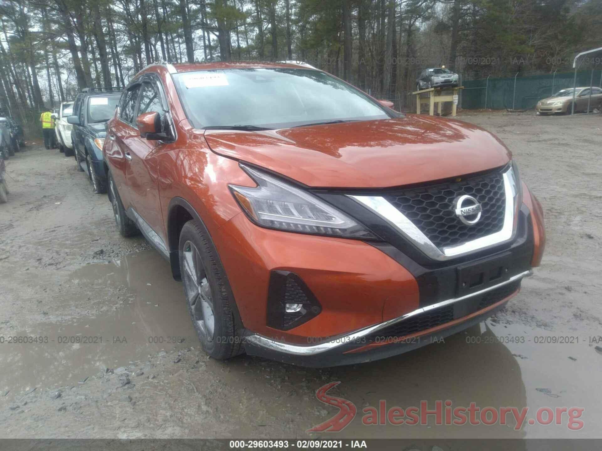 5N1AZ2DS3LN158823 2020 NISSAN MURANO