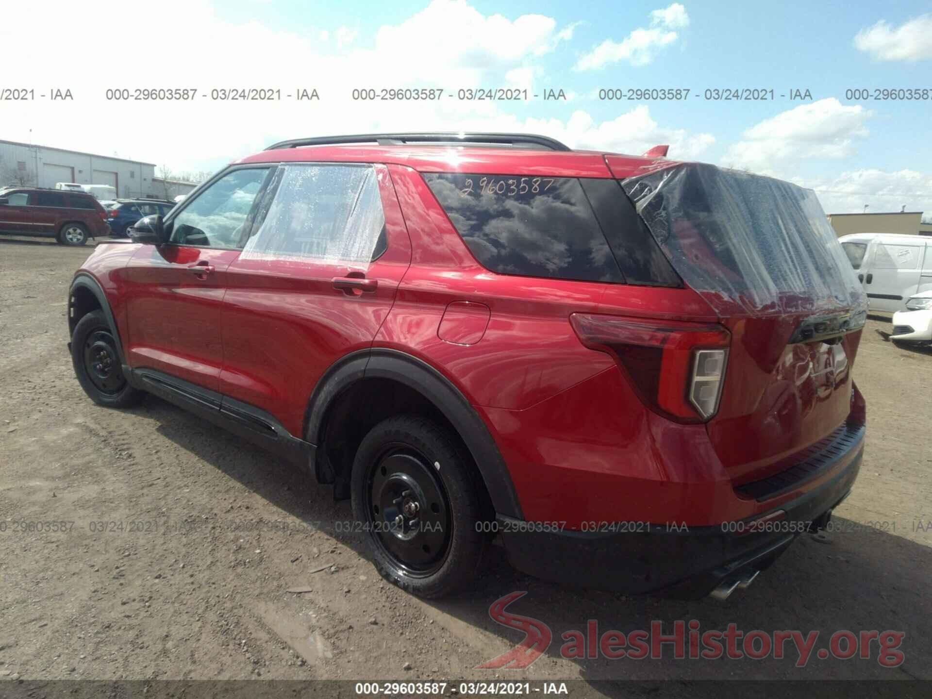 1FM5K8GC2LGD14884 2020 FORD EXPLORER