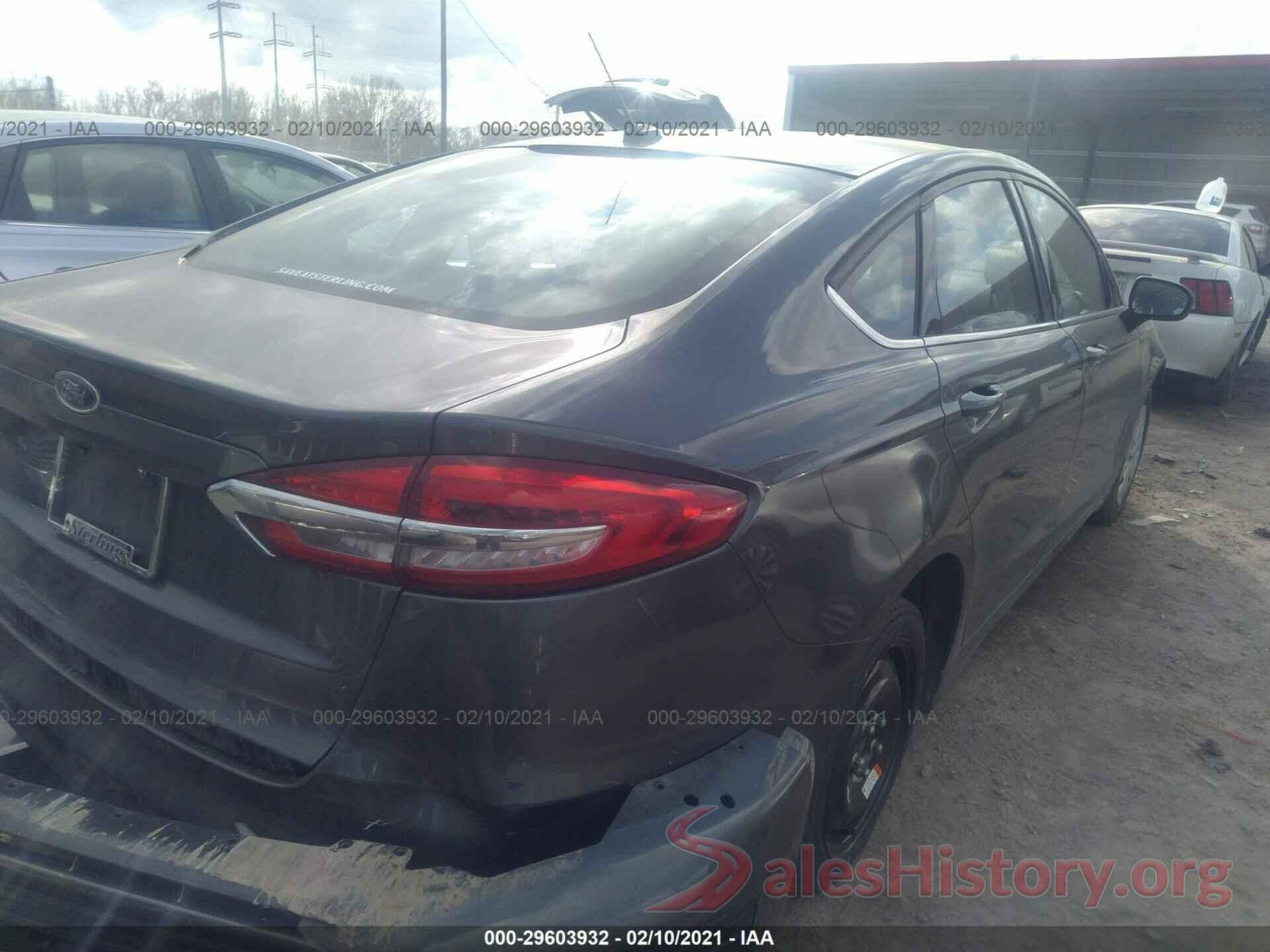 3FA6P0G73KR276867 2019 FORD FUSION