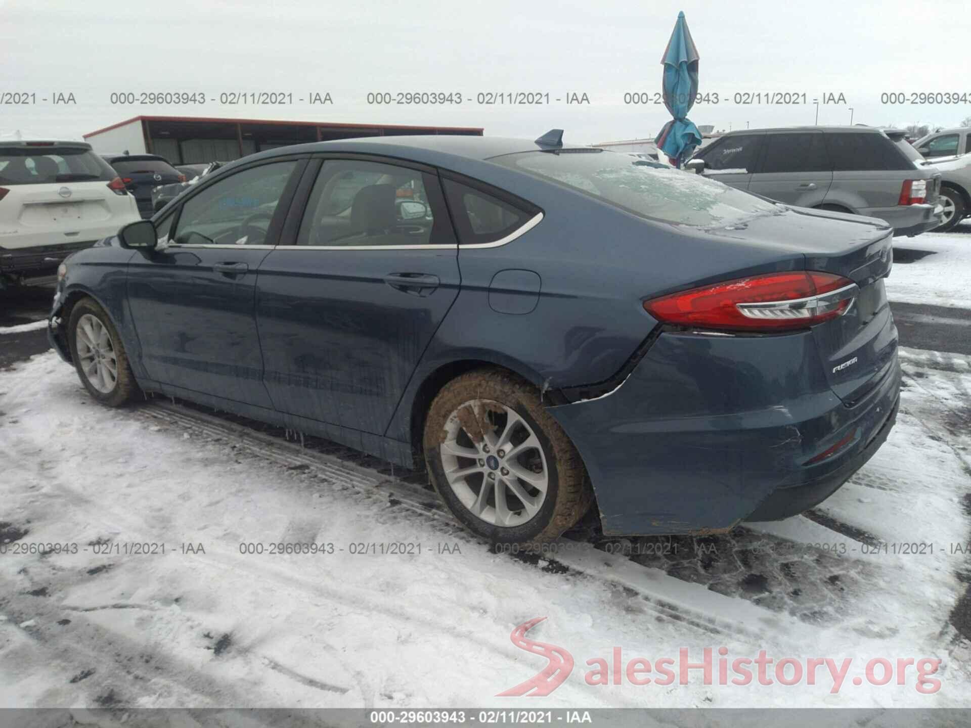 3FA6P0HD7KR231855 2019 FORD FUSION