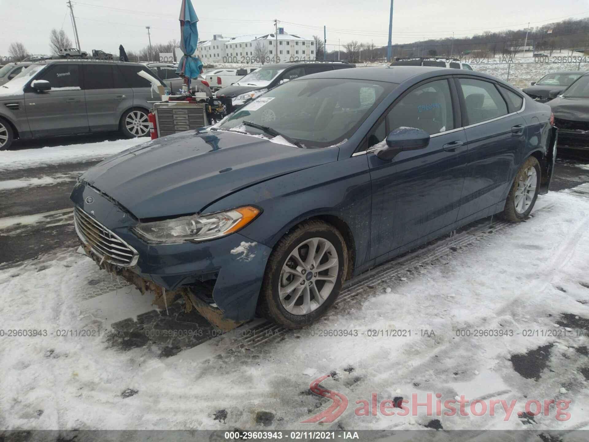 3FA6P0HD7KR231855 2019 FORD FUSION