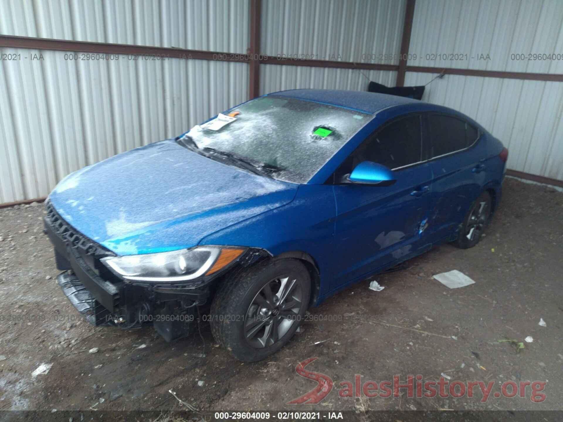 KMHD84LF3HU194380 2017 HYUNDAI ELANTRA