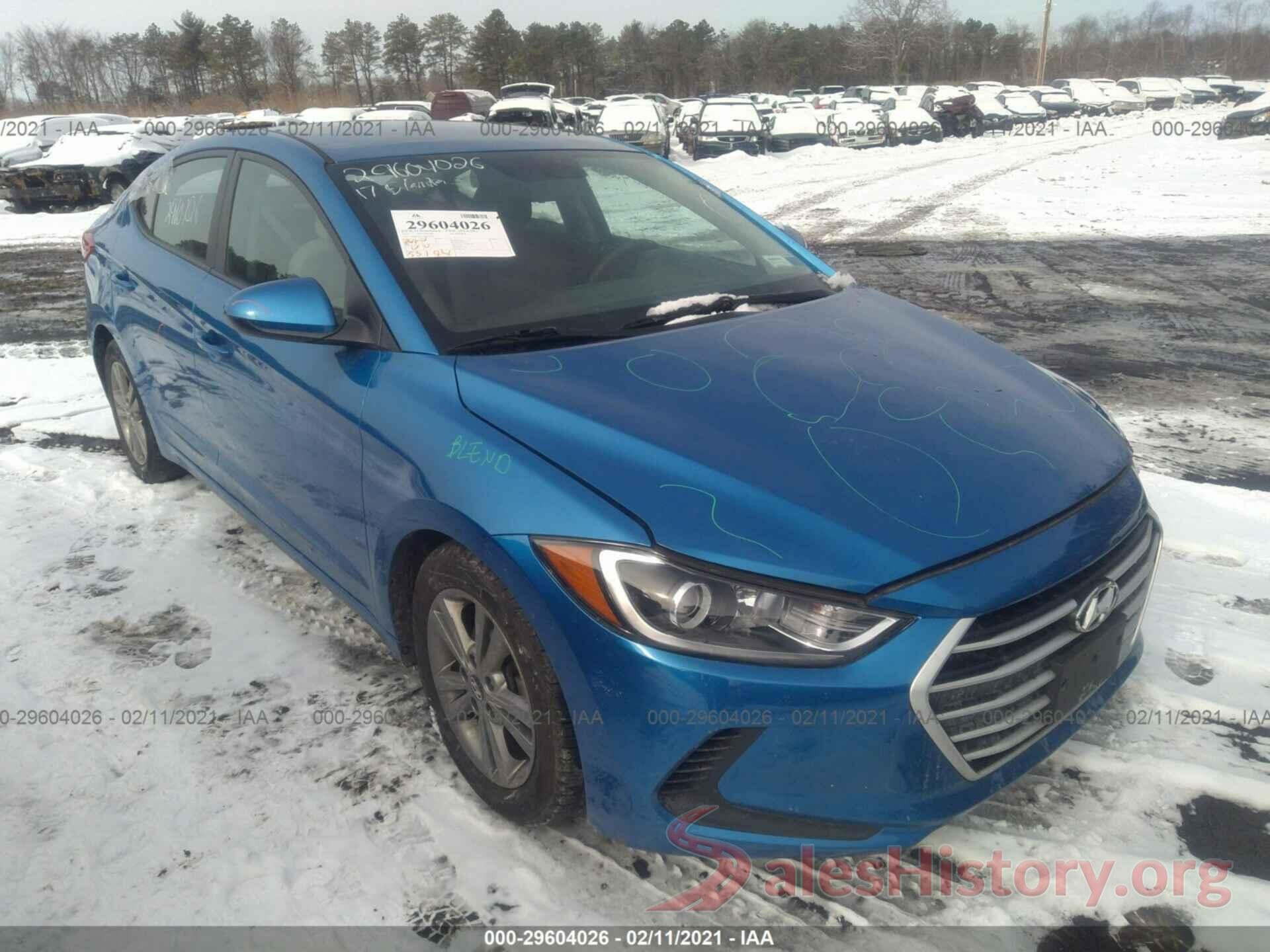 5NPD84LF1HH101872 2017 HYUNDAI ELANTRA