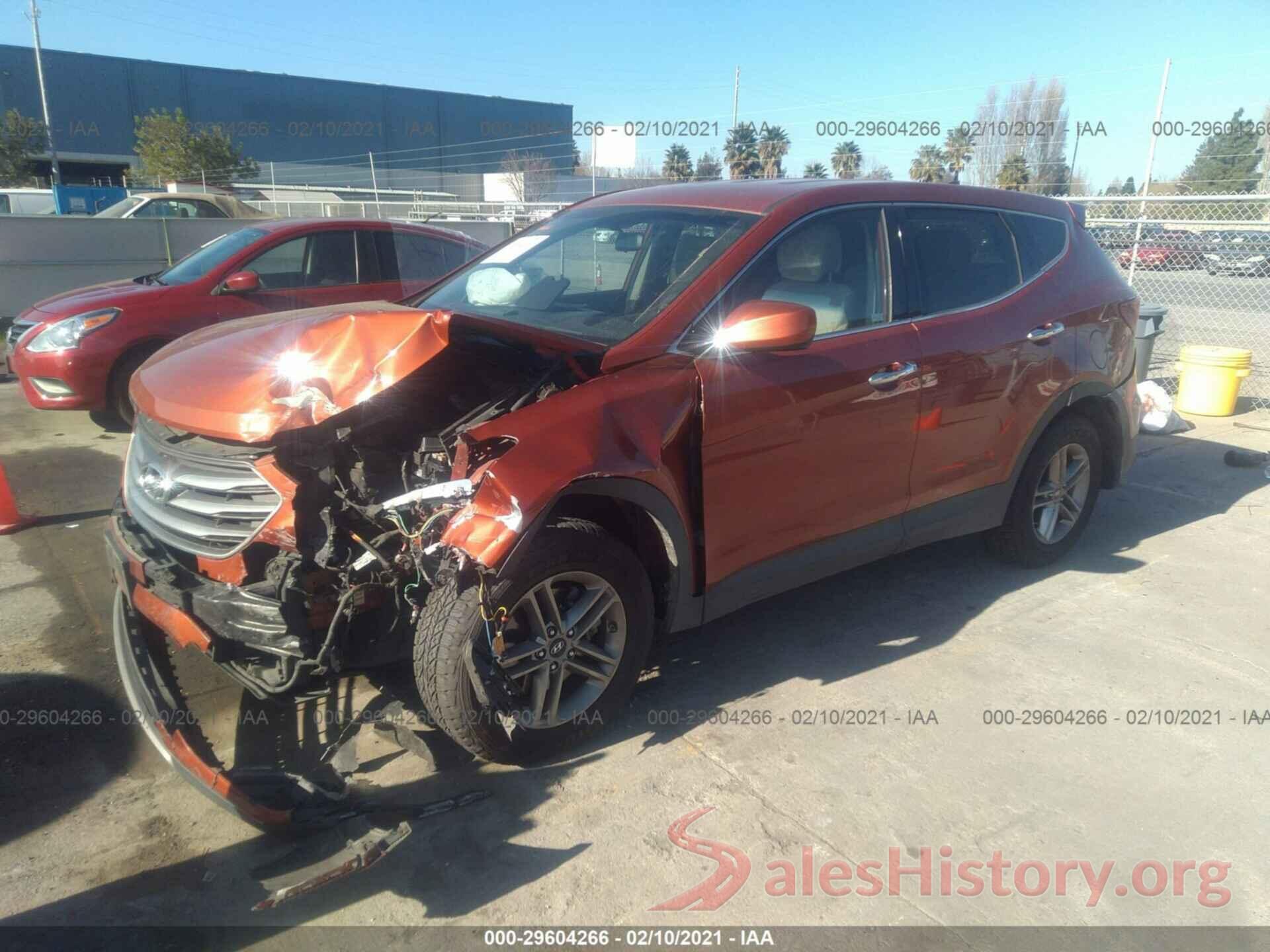 5XYZT3LB5HG433624 2017 HYUNDAI SANTA FE SPORT