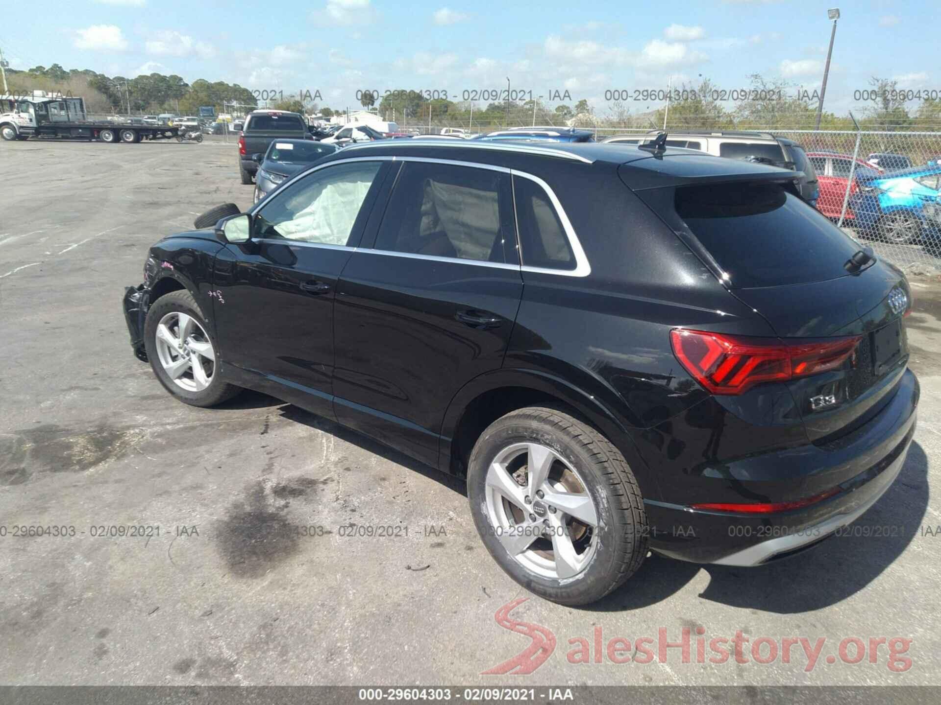 WA1AECF3XL1106568 2020 AUDI Q3