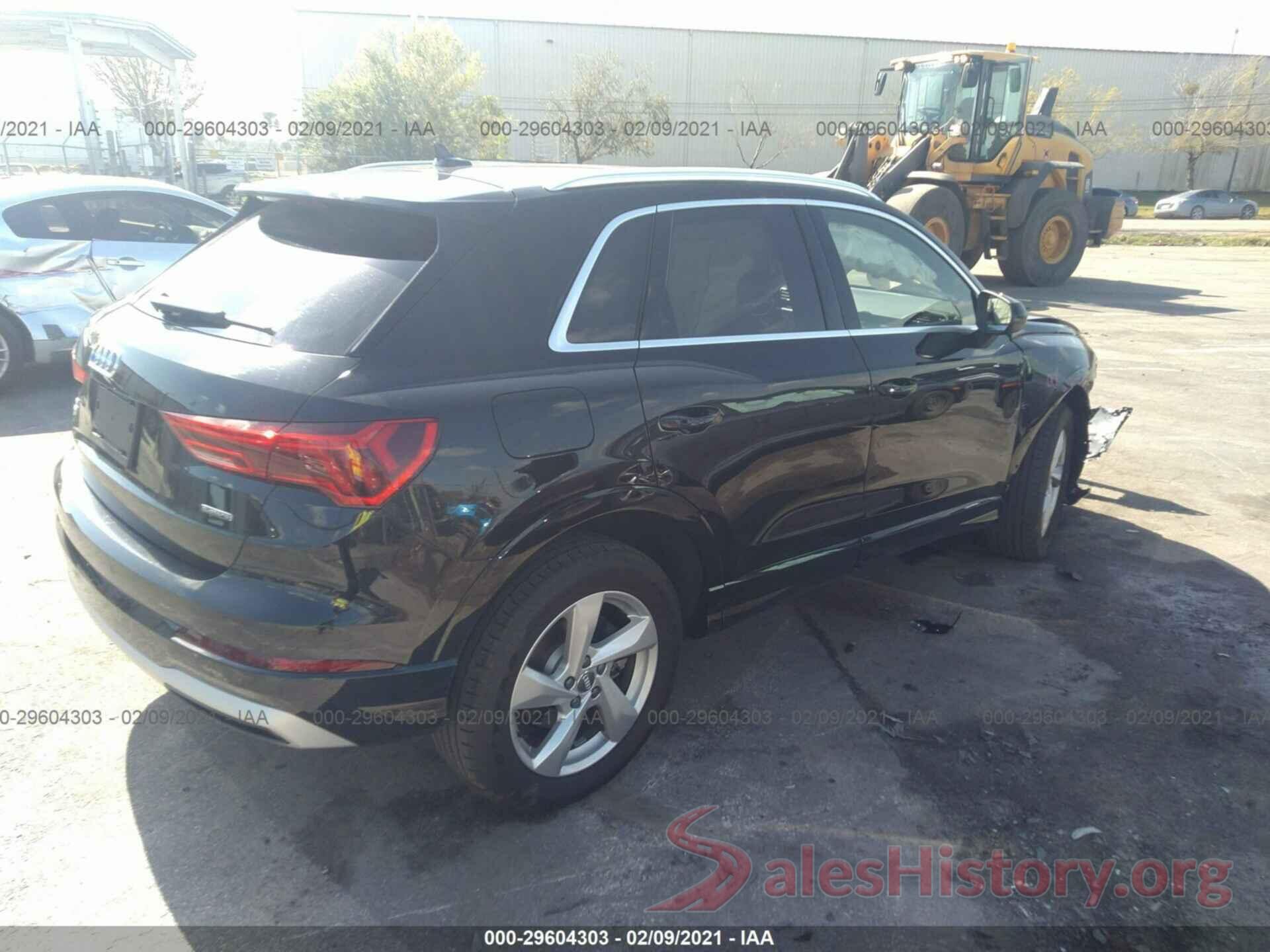 WA1AECF3XL1106568 2020 AUDI Q3