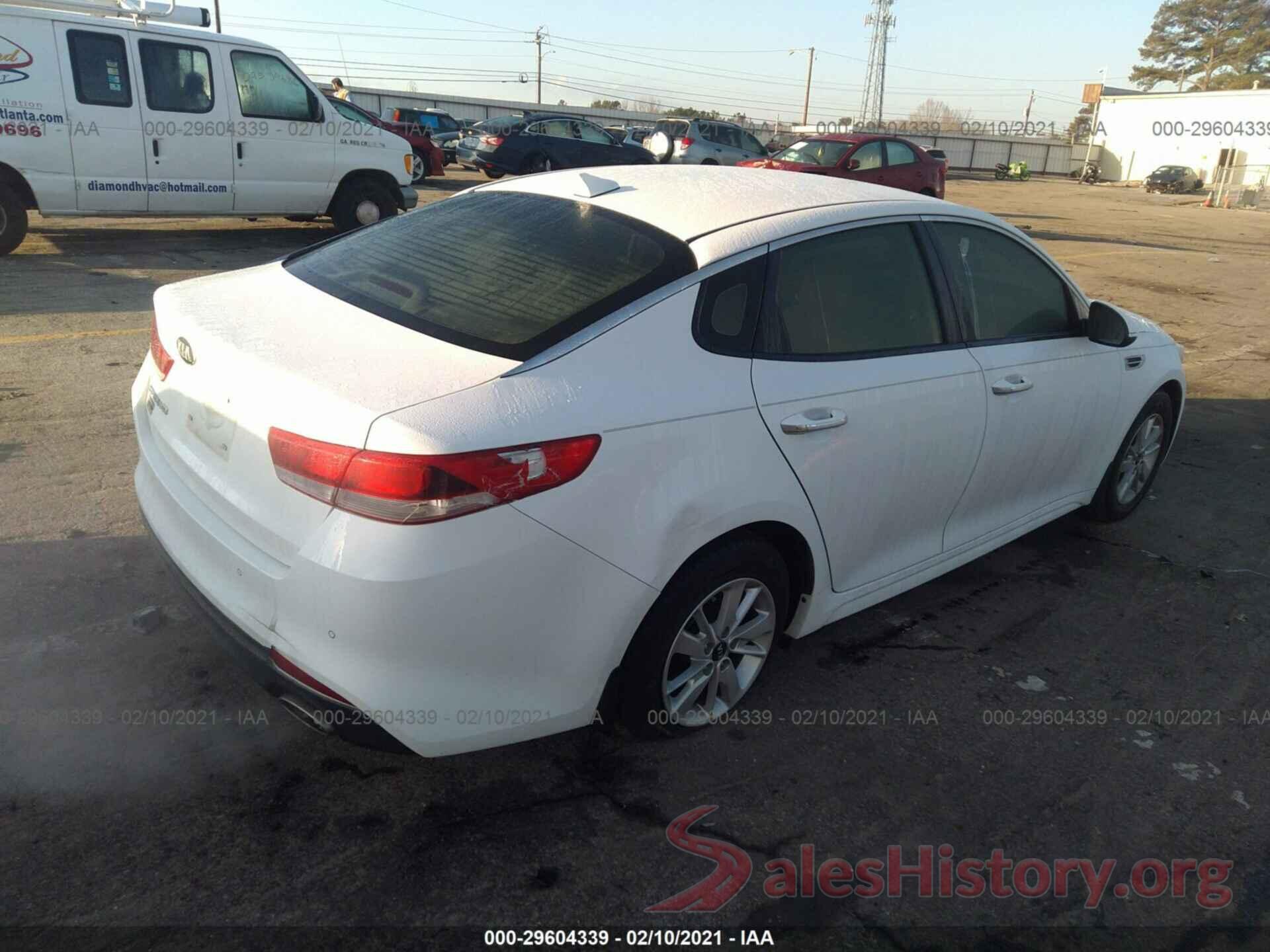 5XXGT4L31GG065239 2016 KIA OPTIMA