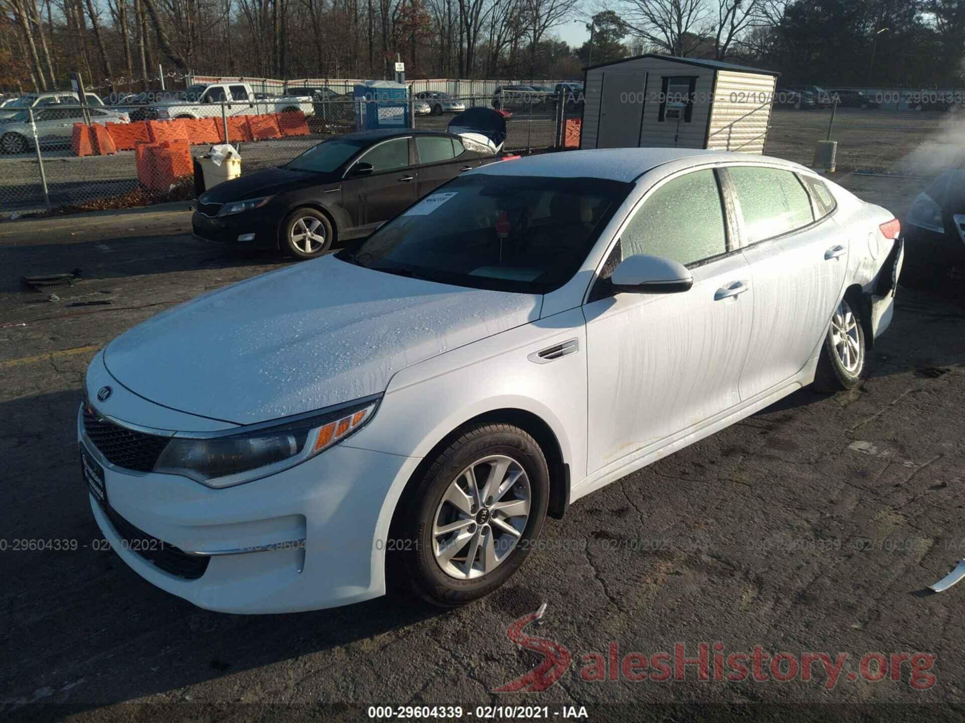 5XXGT4L31GG065239 2016 KIA OPTIMA