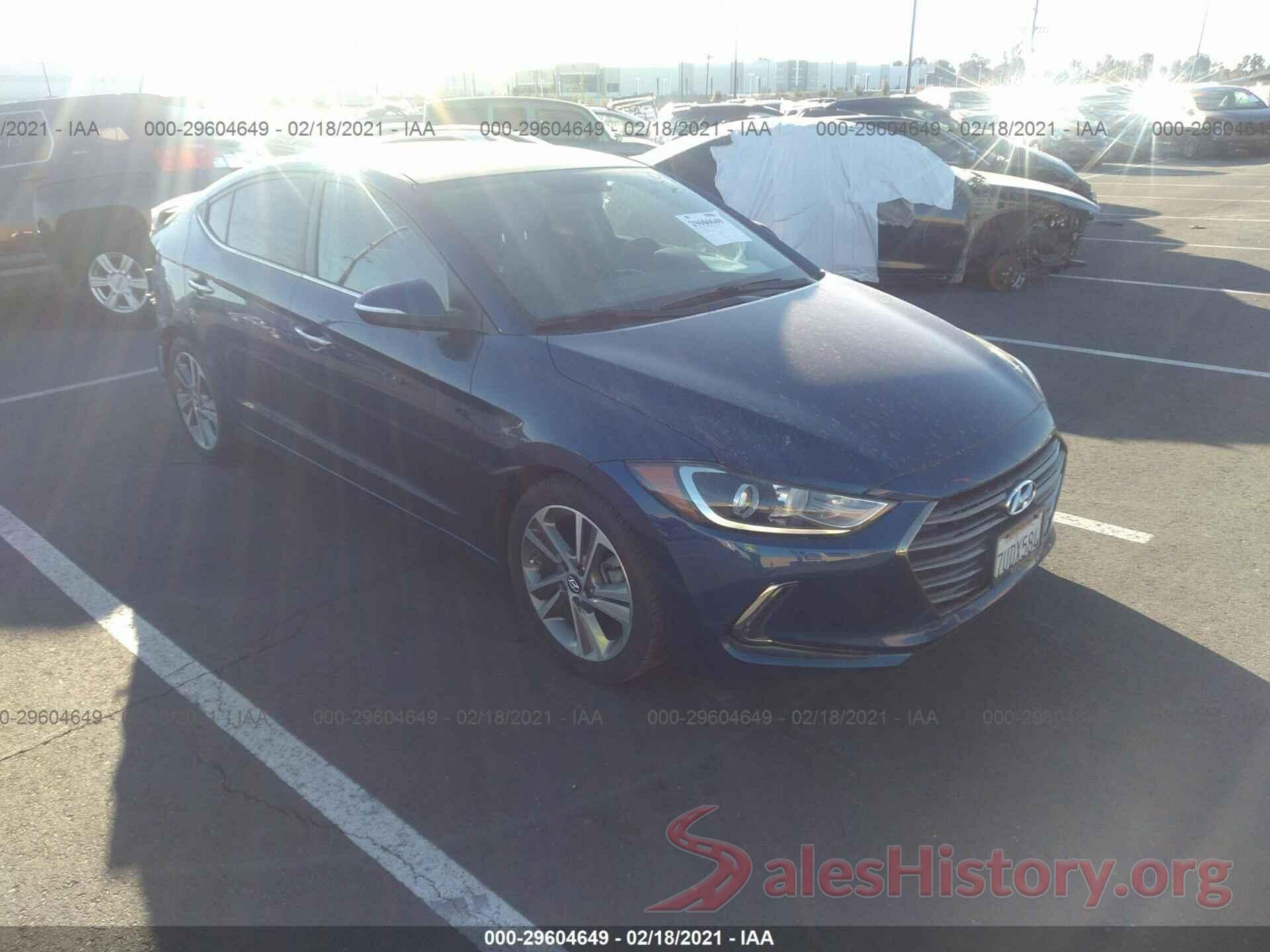 5NPD84LF9HH075179 2017 HYUNDAI ELANTRA