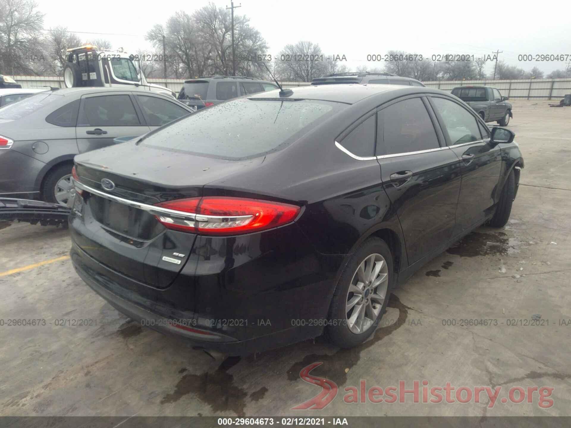 3FA6P0HD0HR273809 2017 FORD FUSION