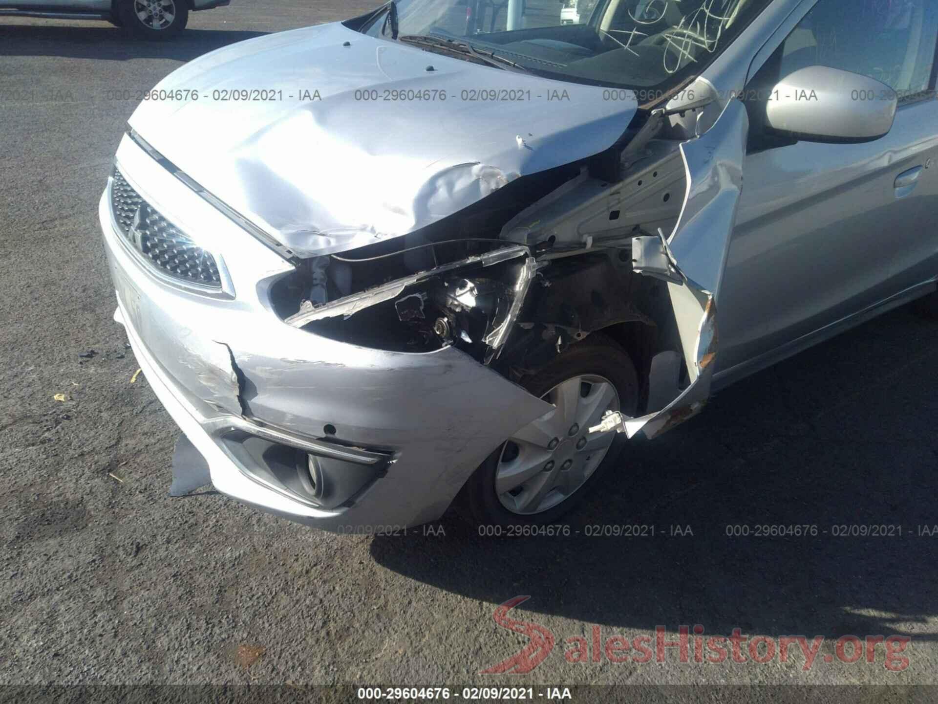 ML32A3HJ0HH010662 2017 MITSUBISHI MIRAGE