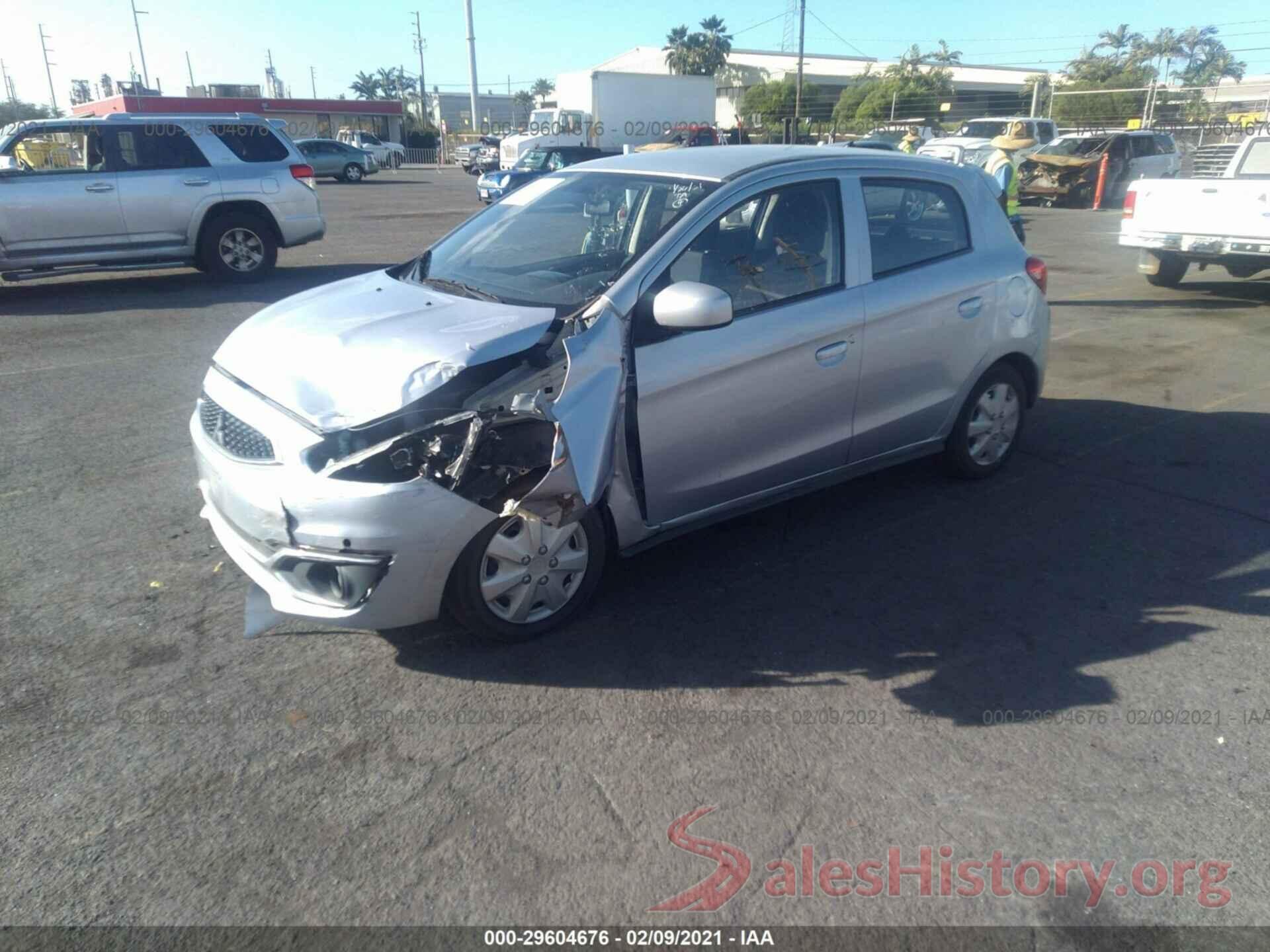 ML32A3HJ0HH010662 2017 MITSUBISHI MIRAGE